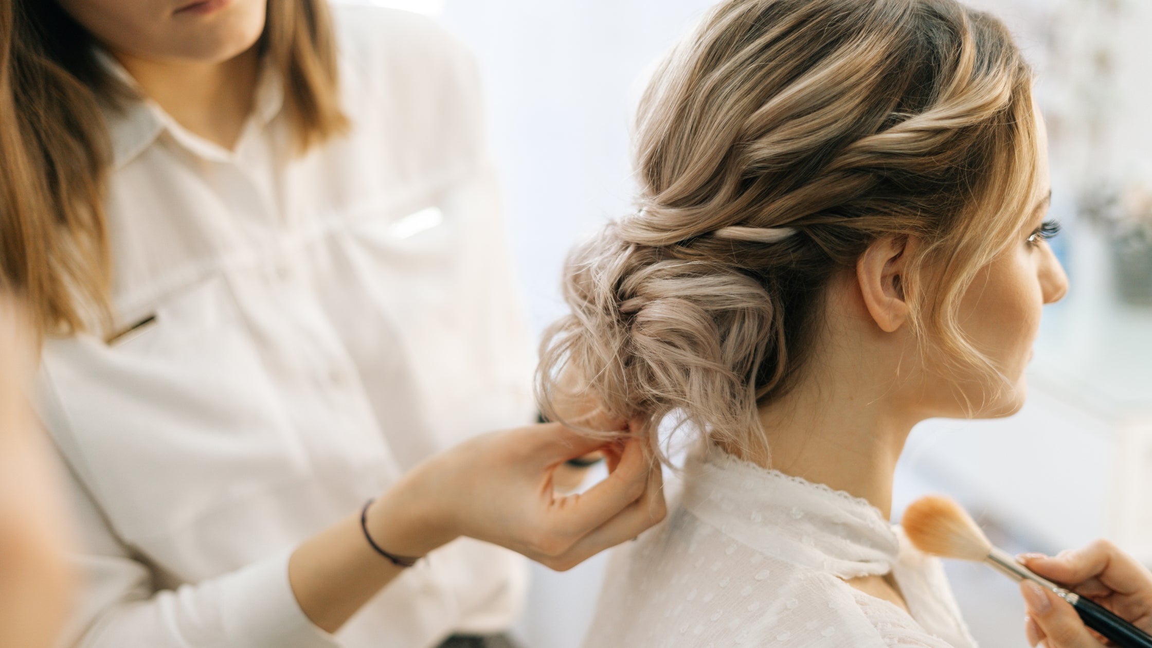Matric dance / prom hairstyle ideas and inspiration using clip in human hair extensions