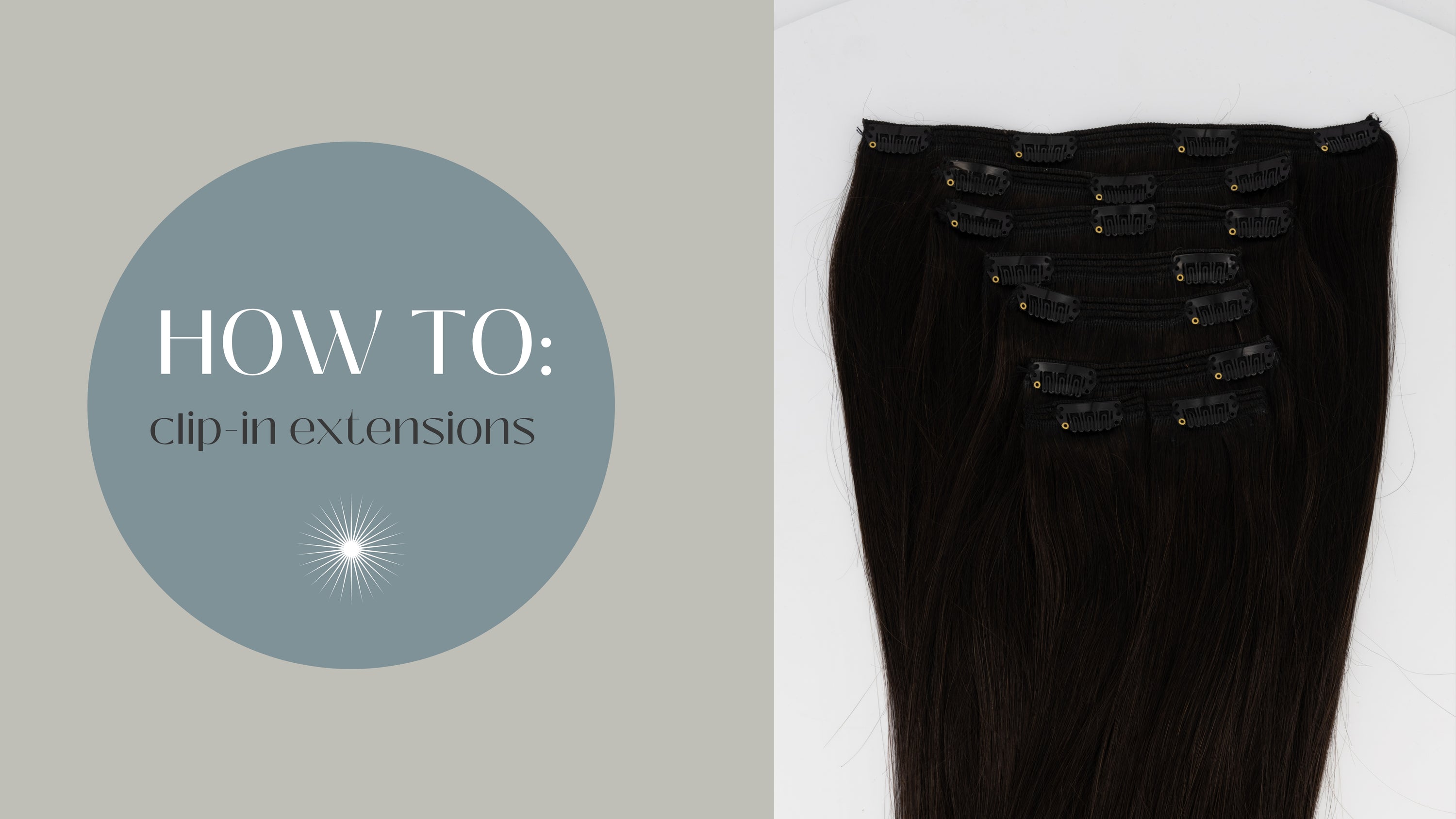 HOW TO CLIP IN HAIR EXTENSIONS – FRONTROW HAIR