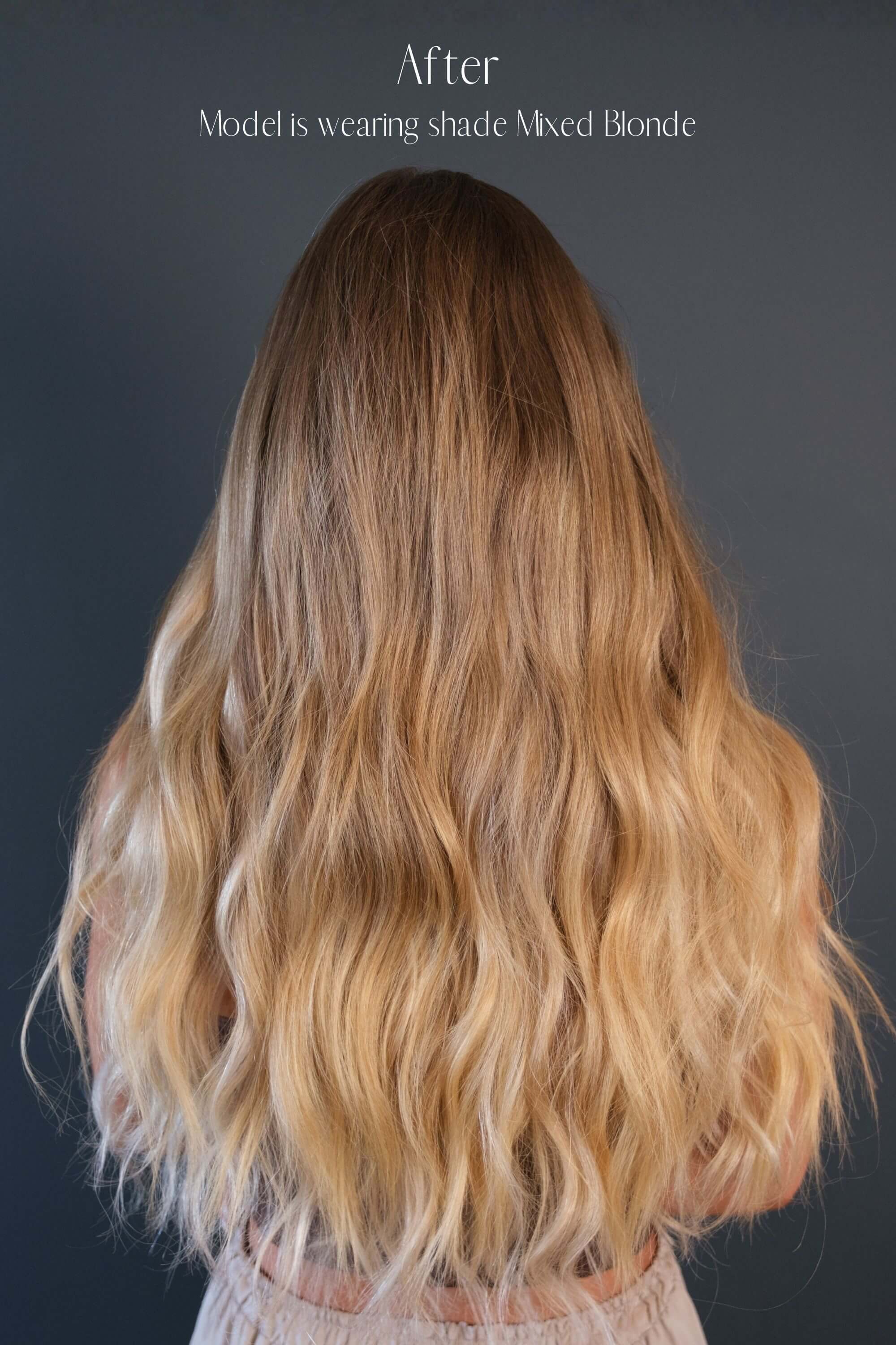 Mixed Blonde Clip-in Hair Extensions