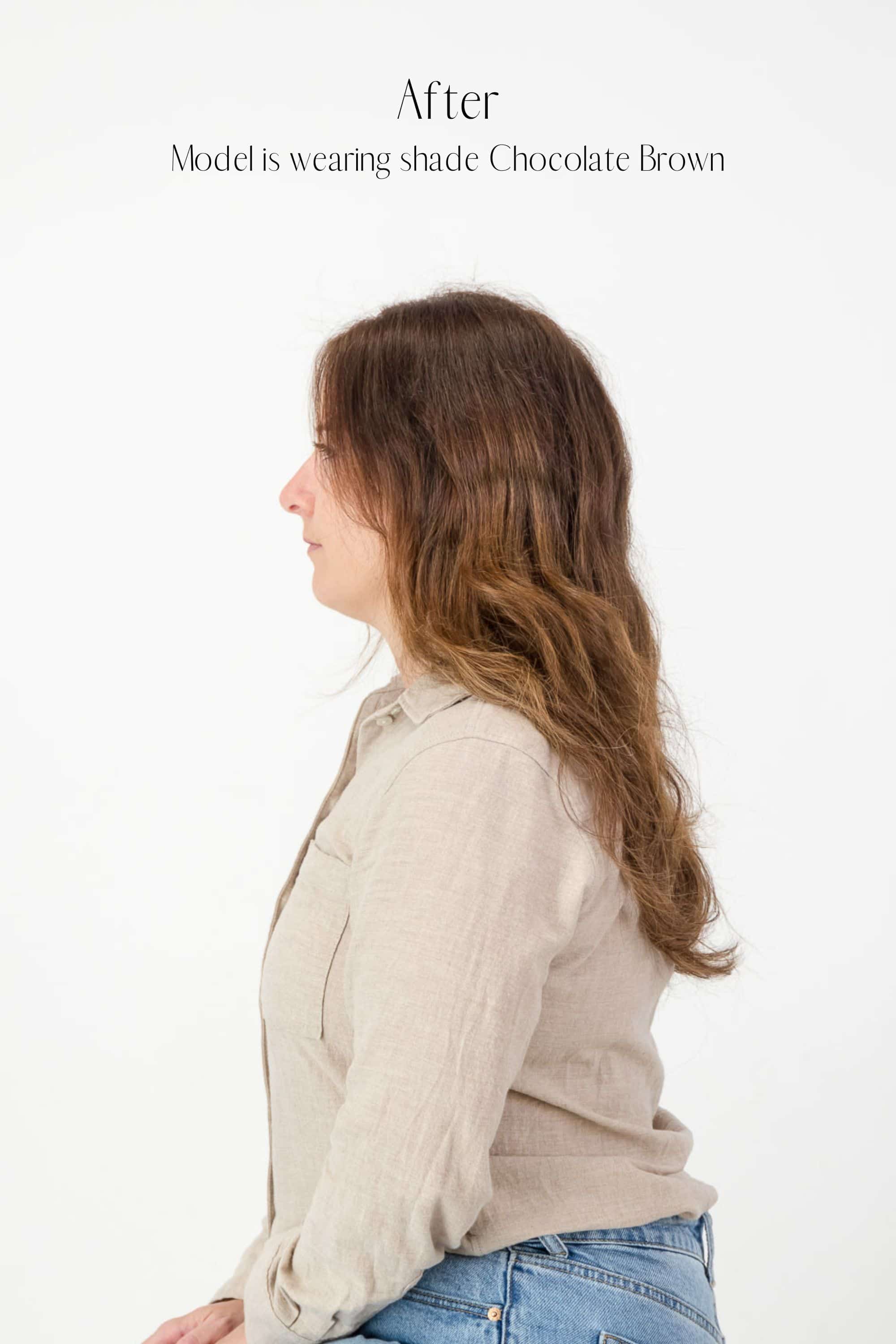 Brown Black Volumizing Halo Hair Extensions