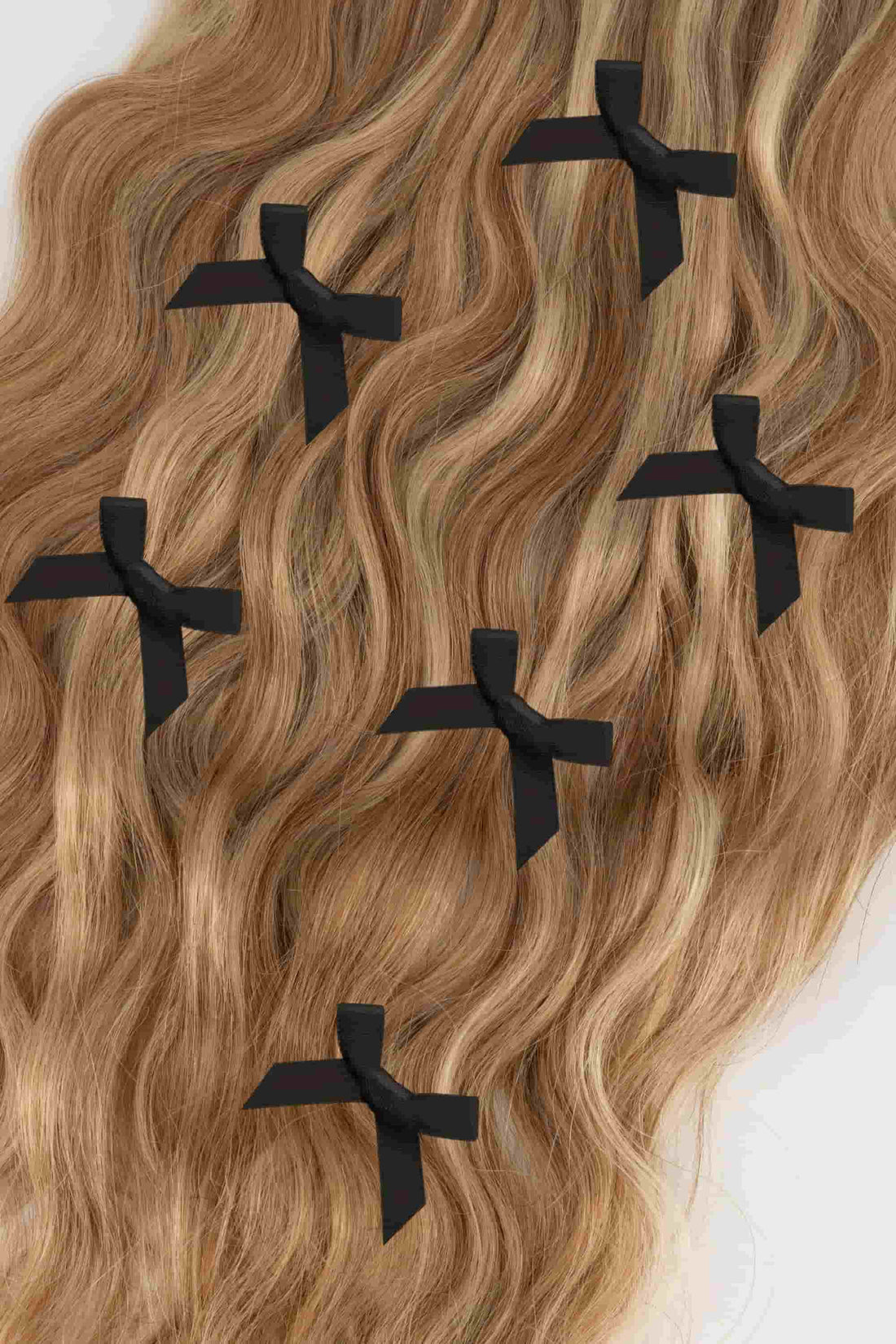 Mini Clip-in Bows - Black