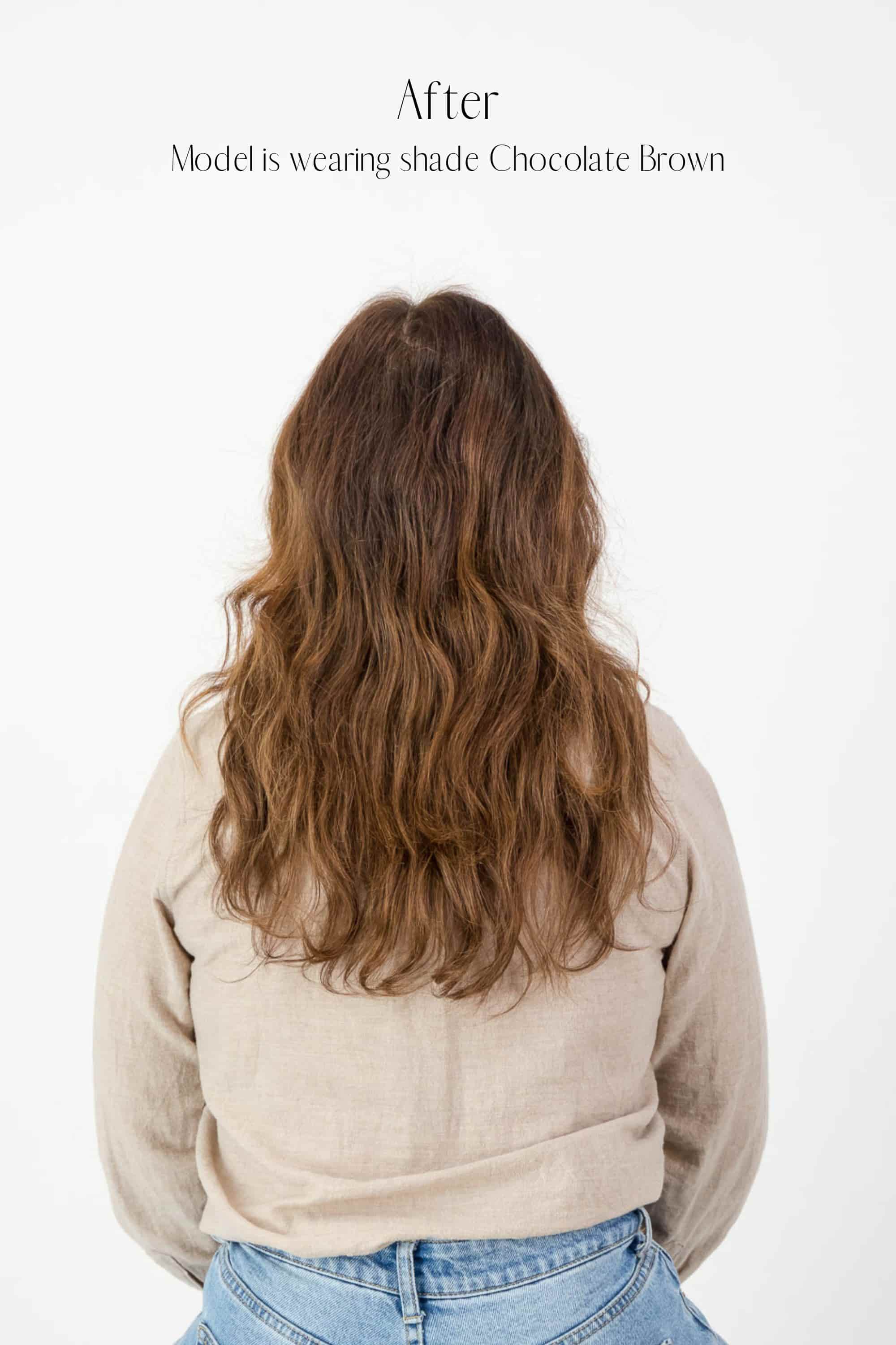 Brown Black Volumizing Halo Hair Extensions