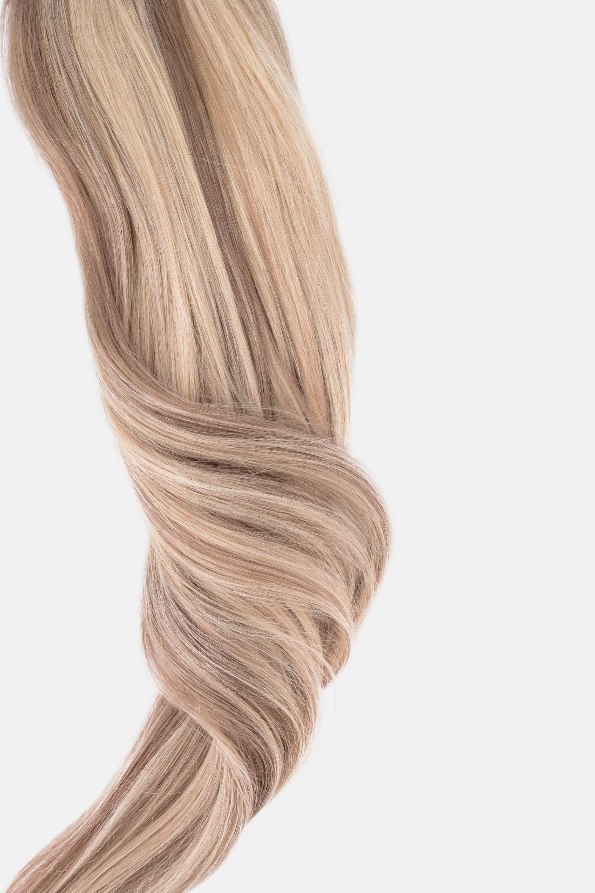 Highlighted Cool Blonde 20inch Clip in Ponytail