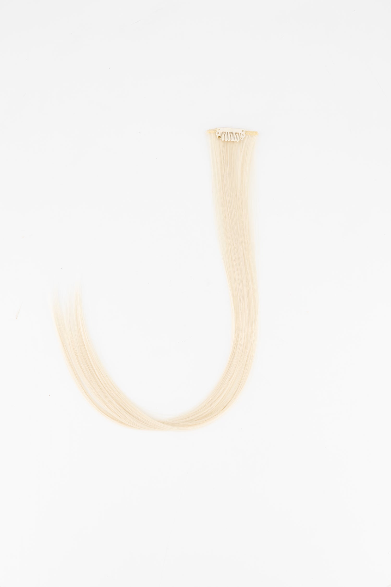 Frontrow clip-in syntethic colour strips in ash blonde