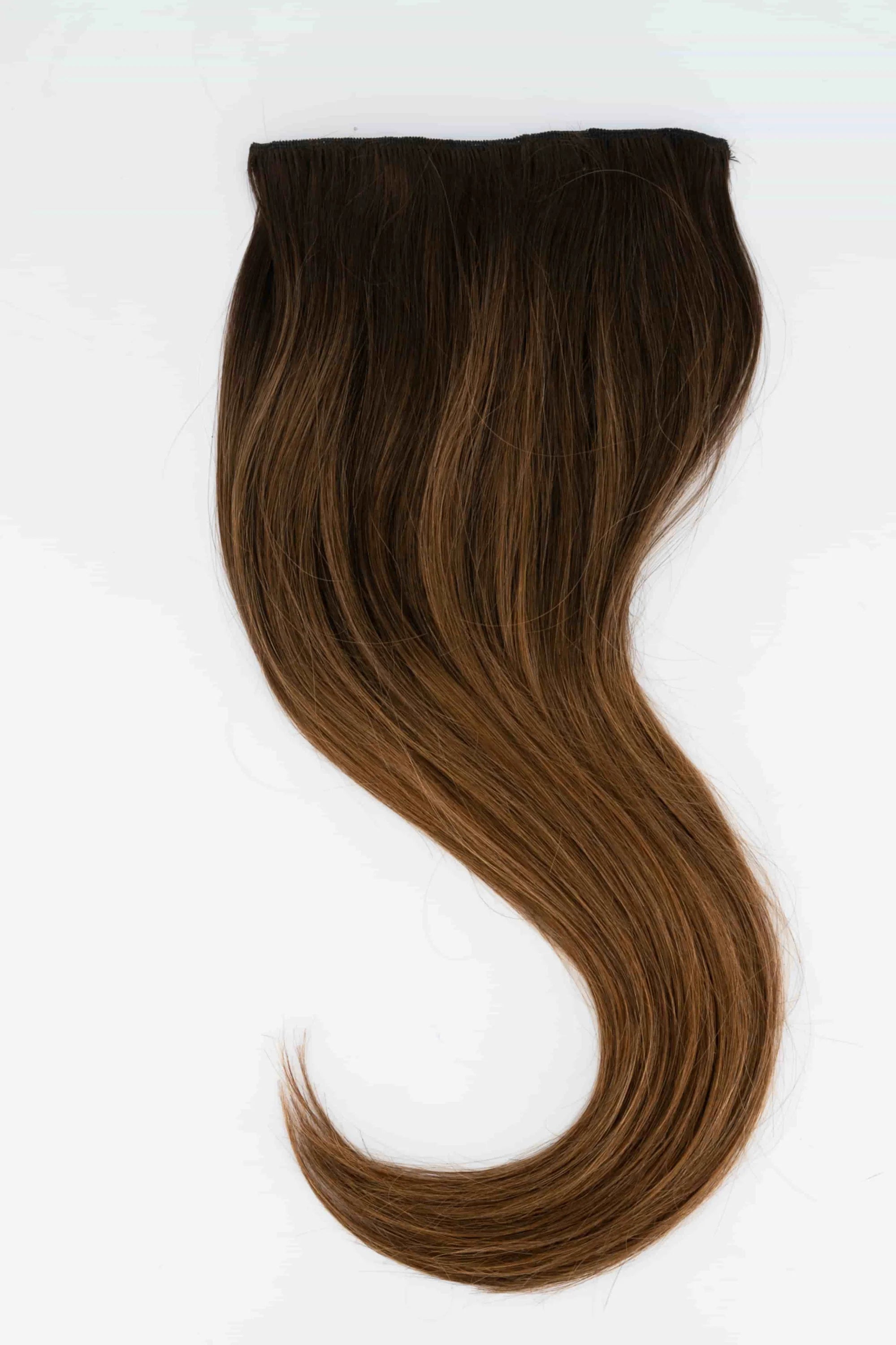 Chestnut Balayage Clip-In Hair Extensions 160g