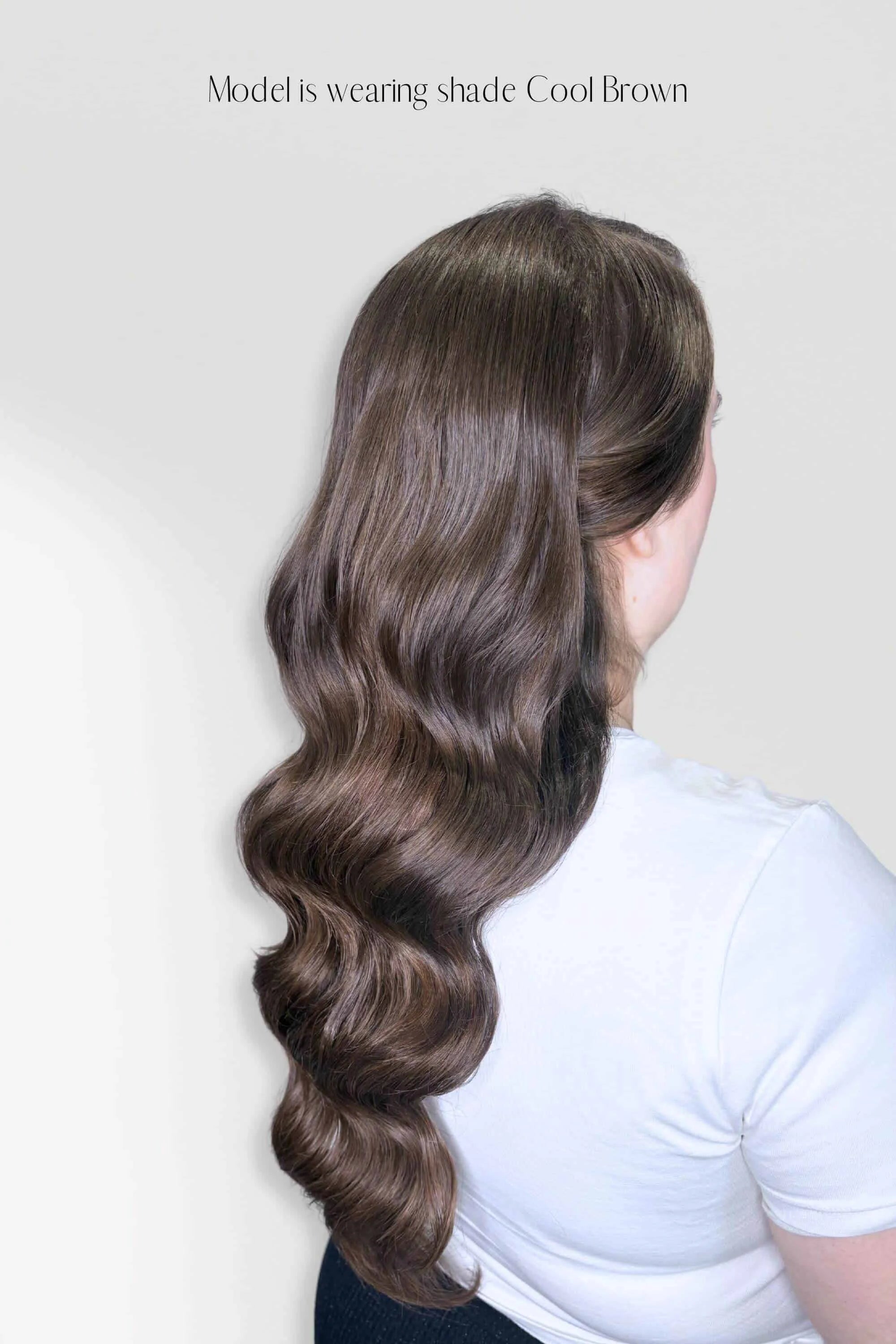 Cool Brown Clip-In Hair Extensions 160g Set