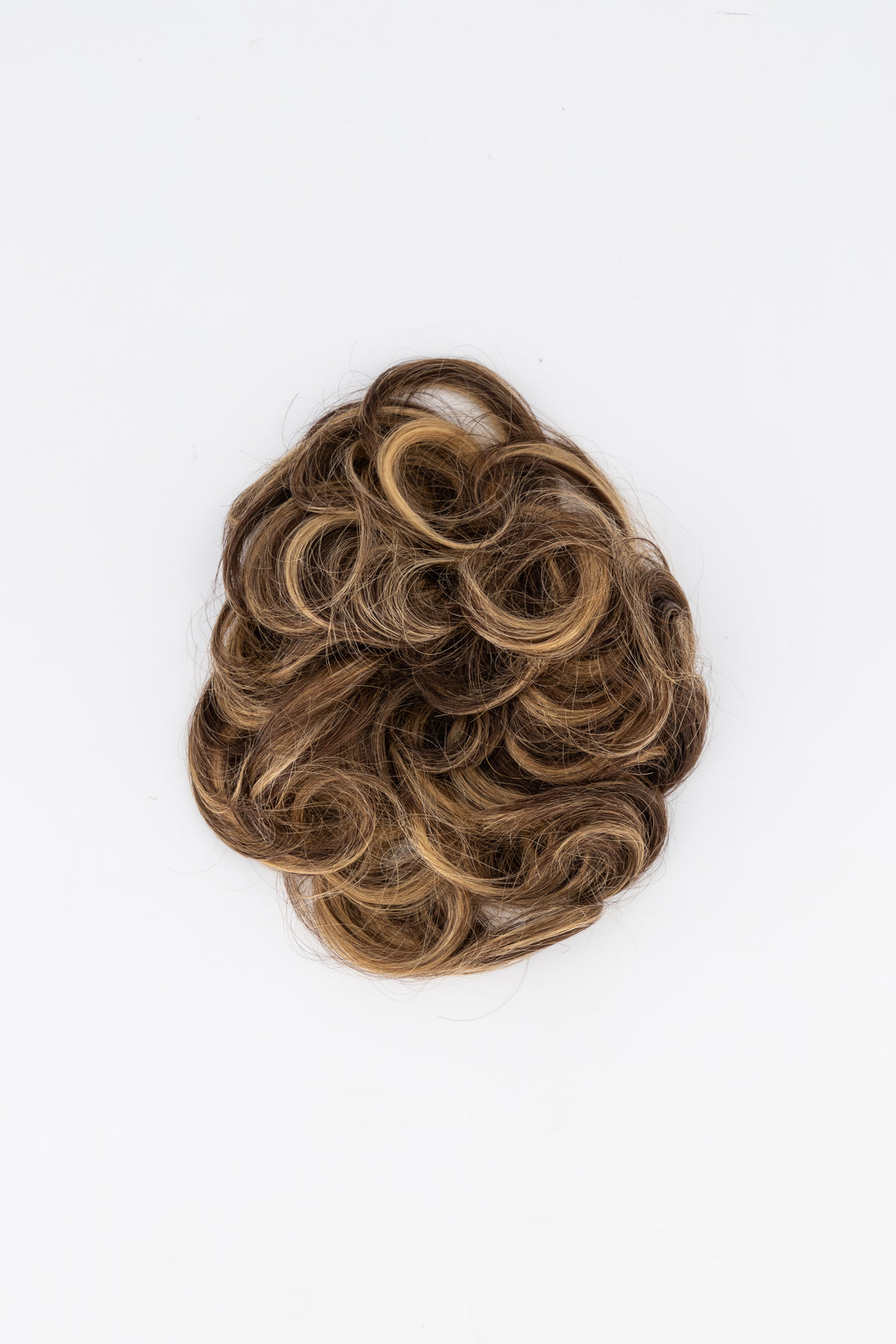 Frontrow hair scrunchie in highlighted brown