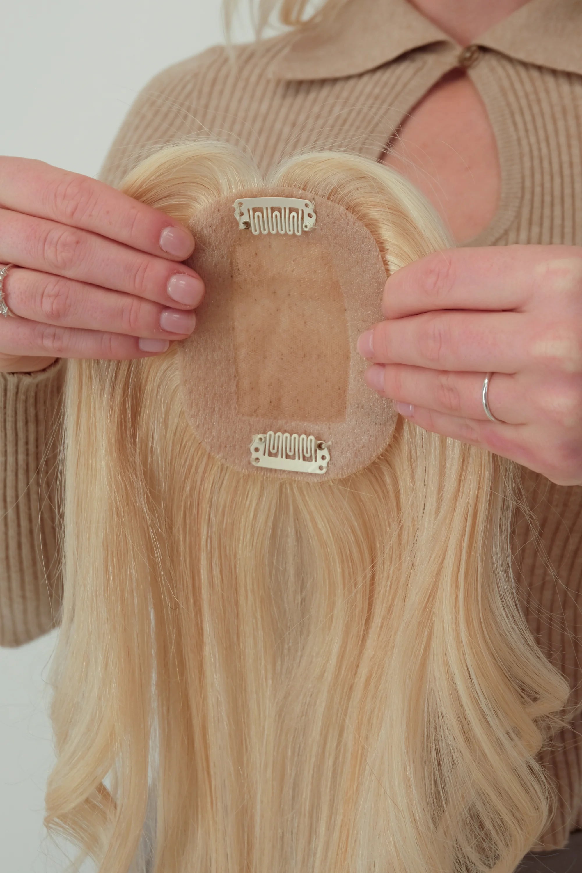 Mixed Toffee Balayage Hair Topper