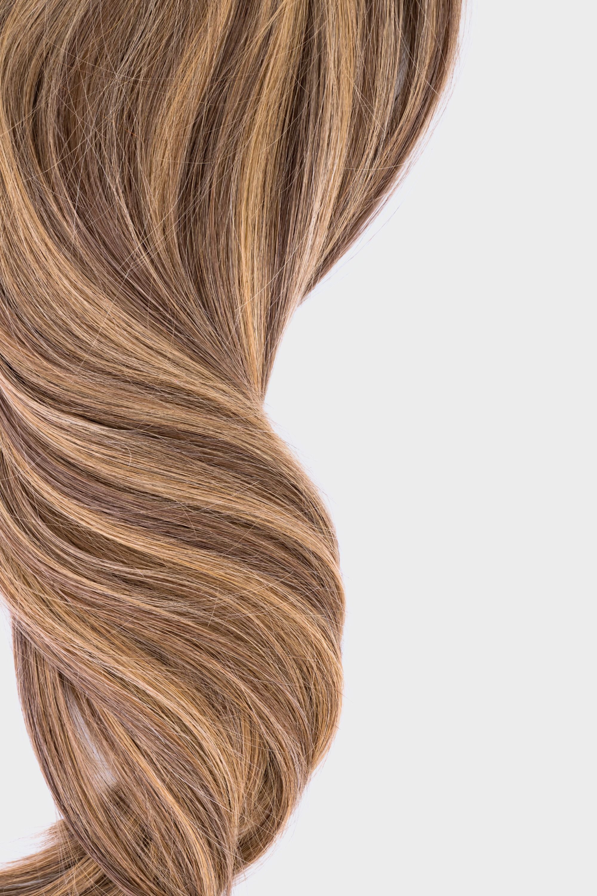 Toffee Brown Balayage Volumizing Clip-in Hair Set