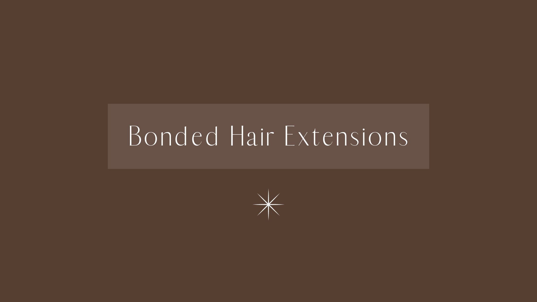 Frontrow blog banner that reads Bonded Hair Extensions