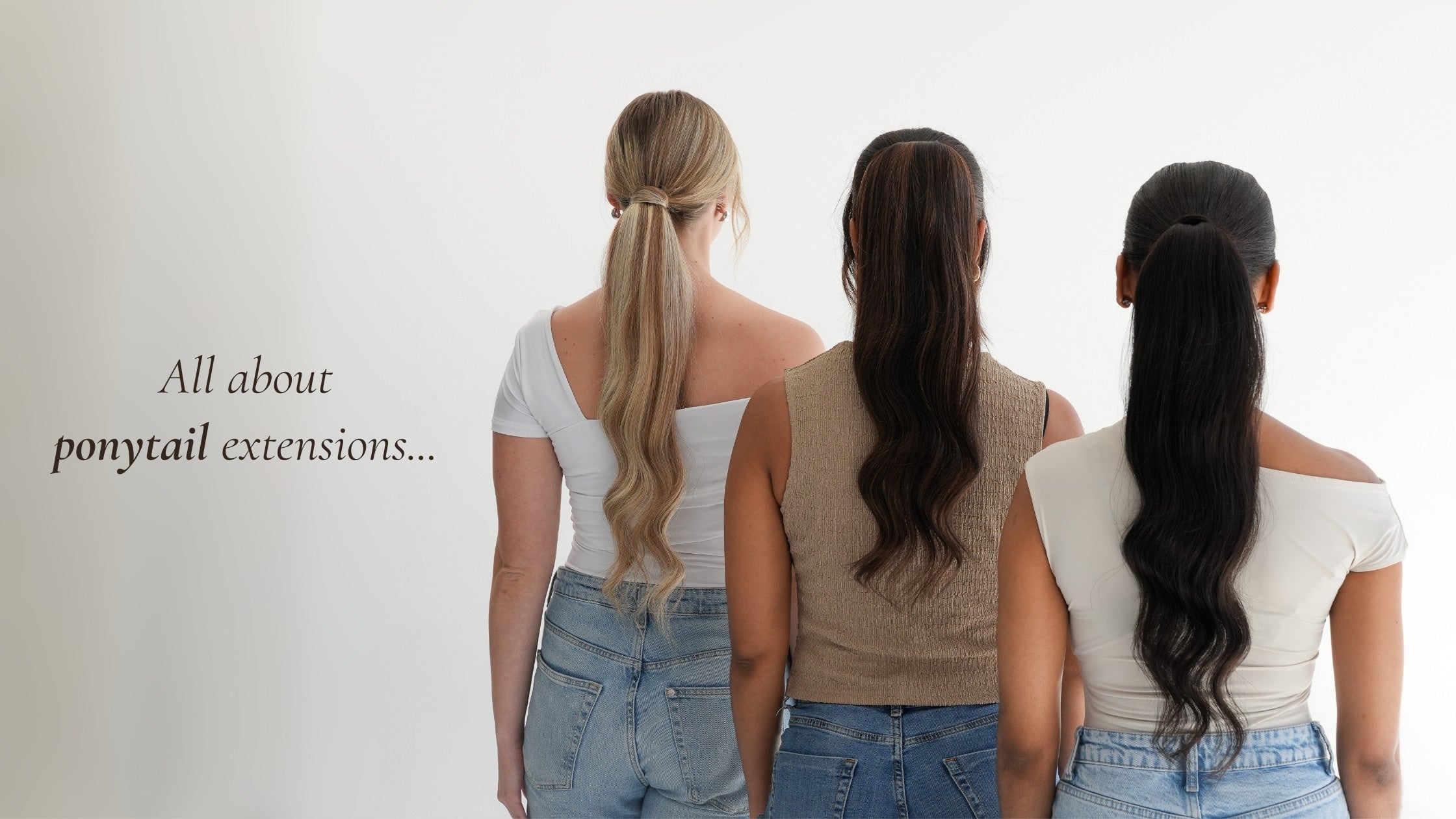Clip-In Ponytail 101: Your Guide to Instant Glam