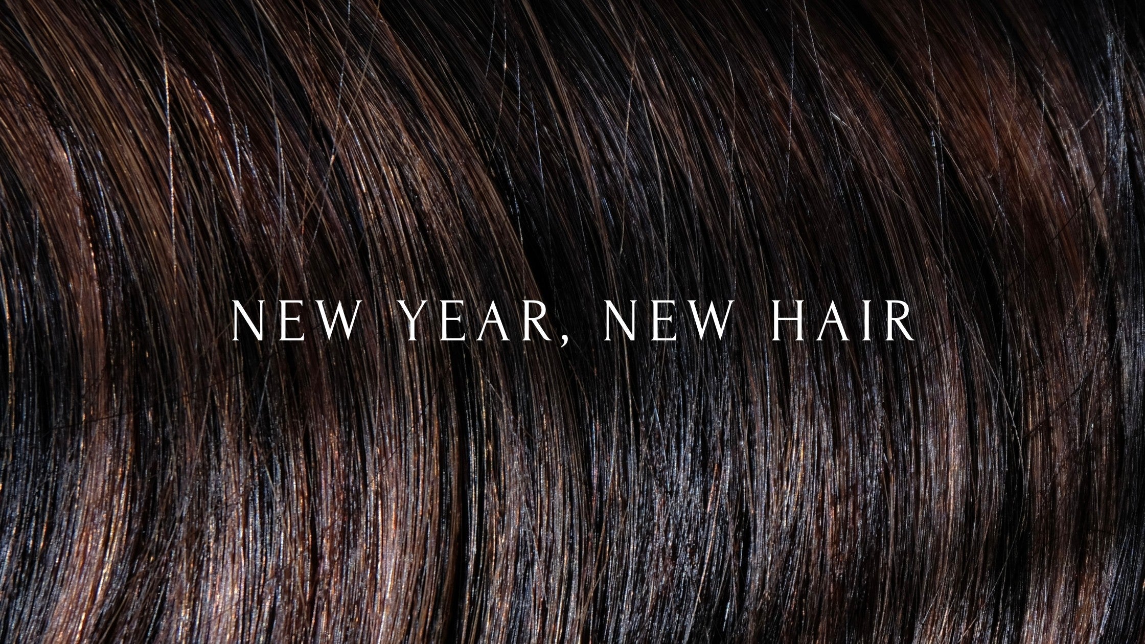 Frontrow blog banner that reads new year, new hair