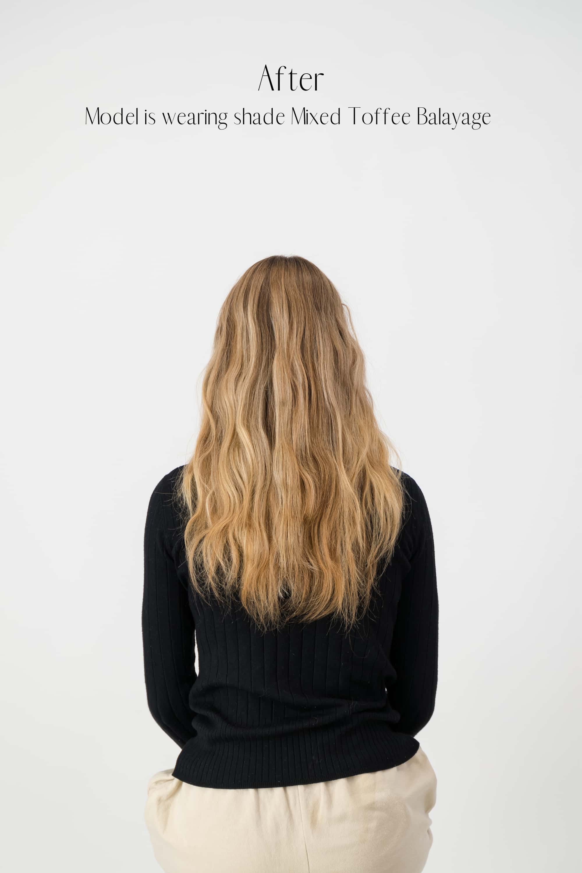 Dark Grey Volumizing Clip-in Hair Set