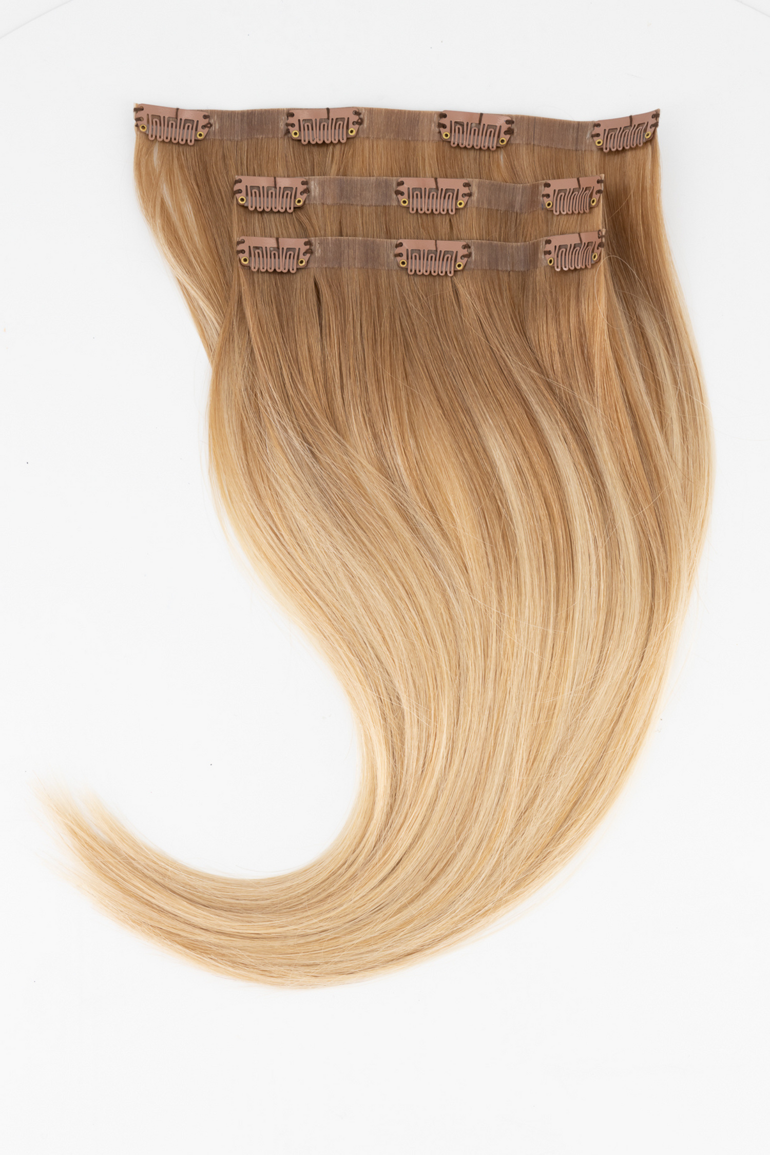 Mixed Blonde Balayage Volumizing Clip-in Hair Set