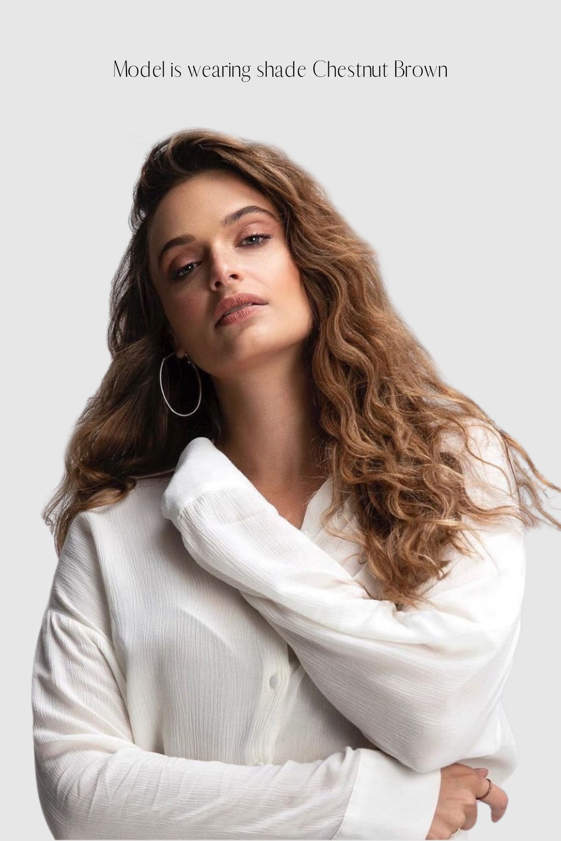 Chestnut Brown Clip-in Hair Extensions