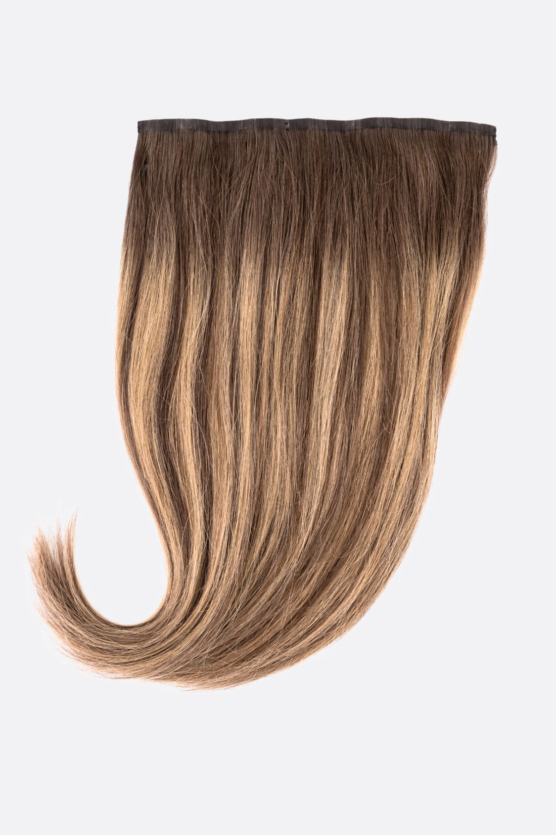 Toffee Brown Balayage Volumizing Clip-in Hair Set