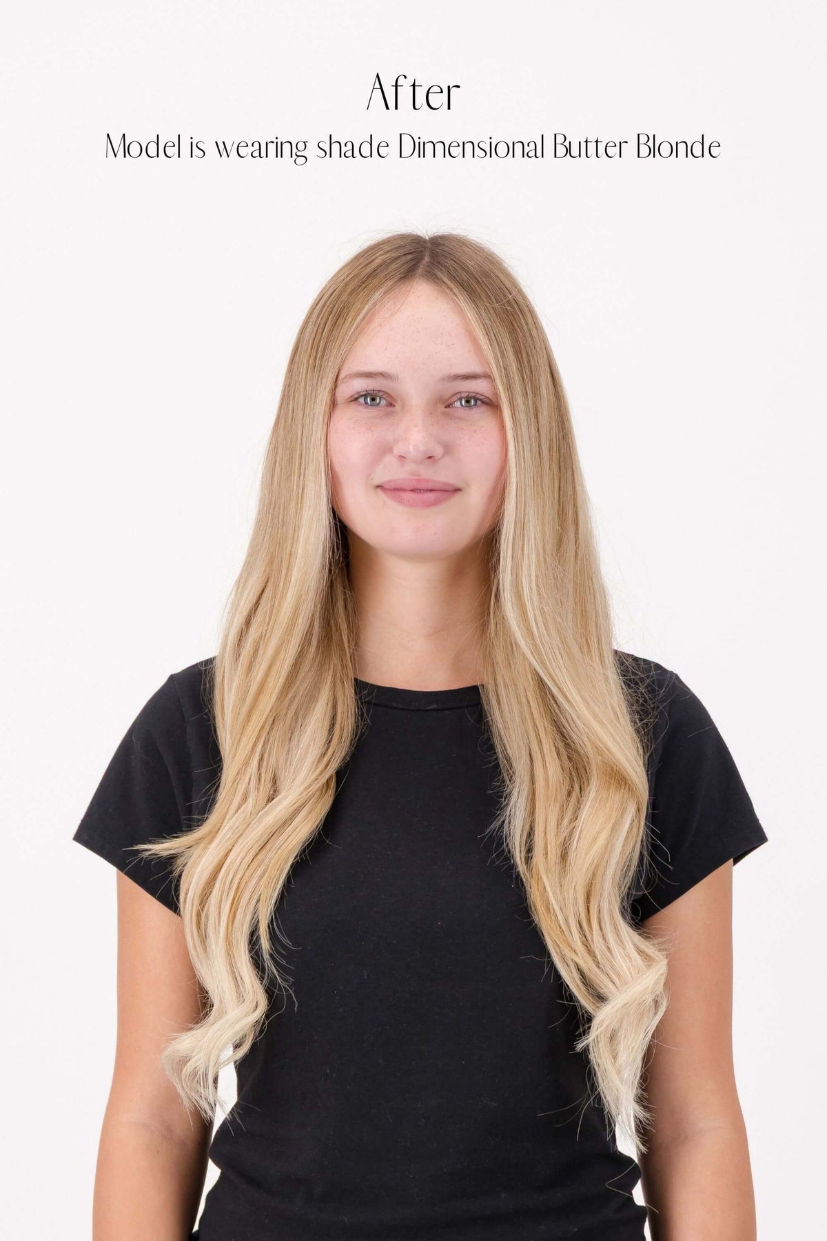 Dimensional Butter Blonde Clip-In Hair Extensions
