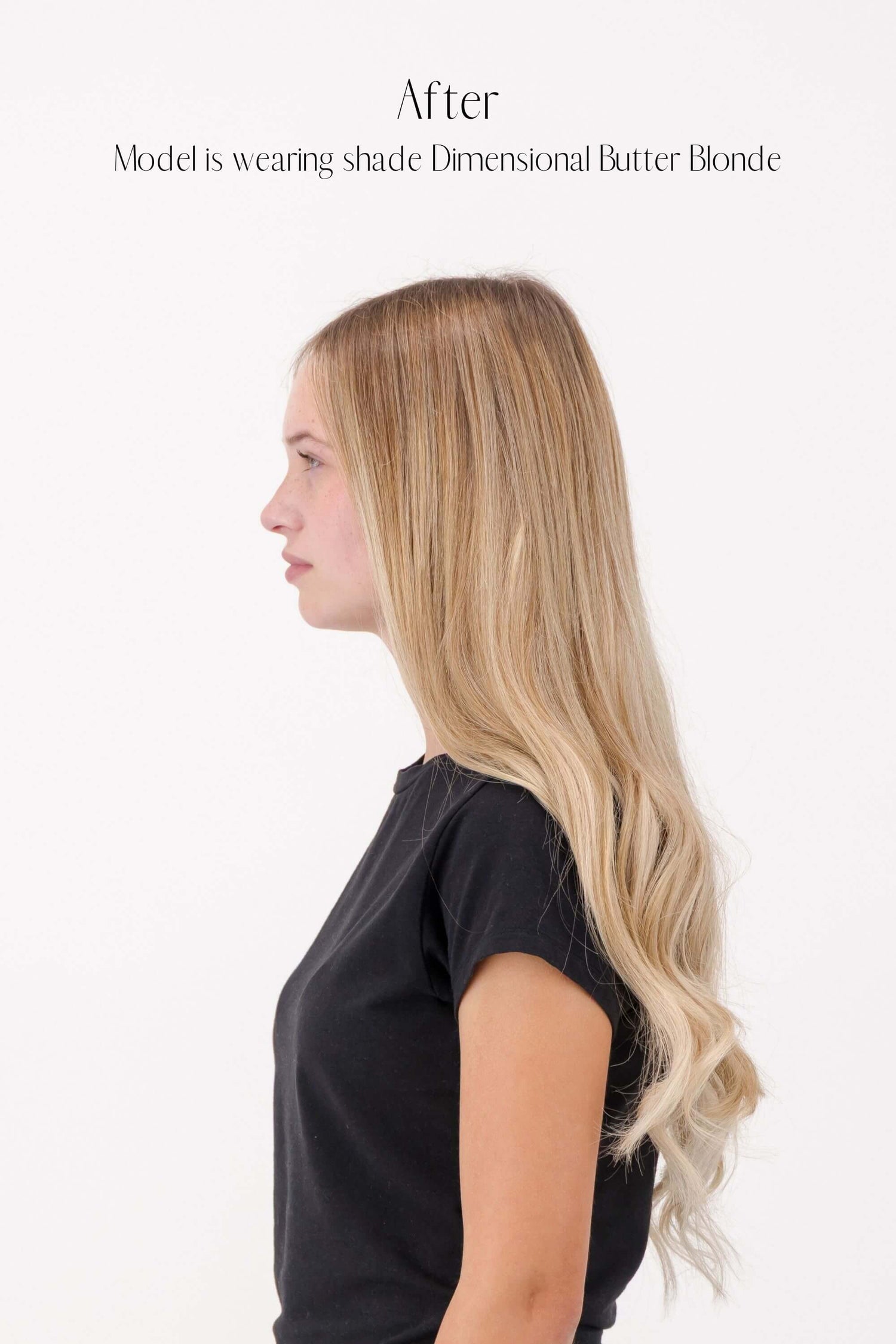Dimensional Butter Blonde Clip-In Hair Extensions