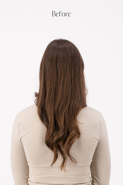 Chocolate Brown Clip-in Hair Extensions
