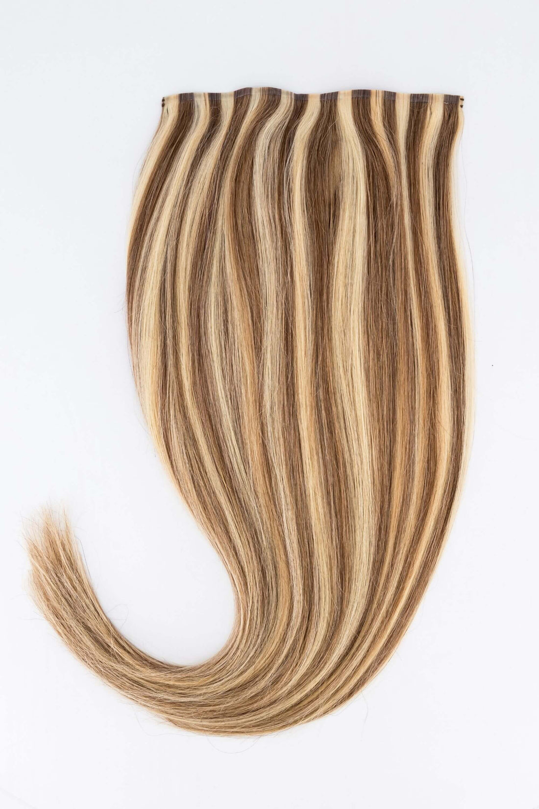 Mixed Toffee Seamless Clip-In Hair Extensions