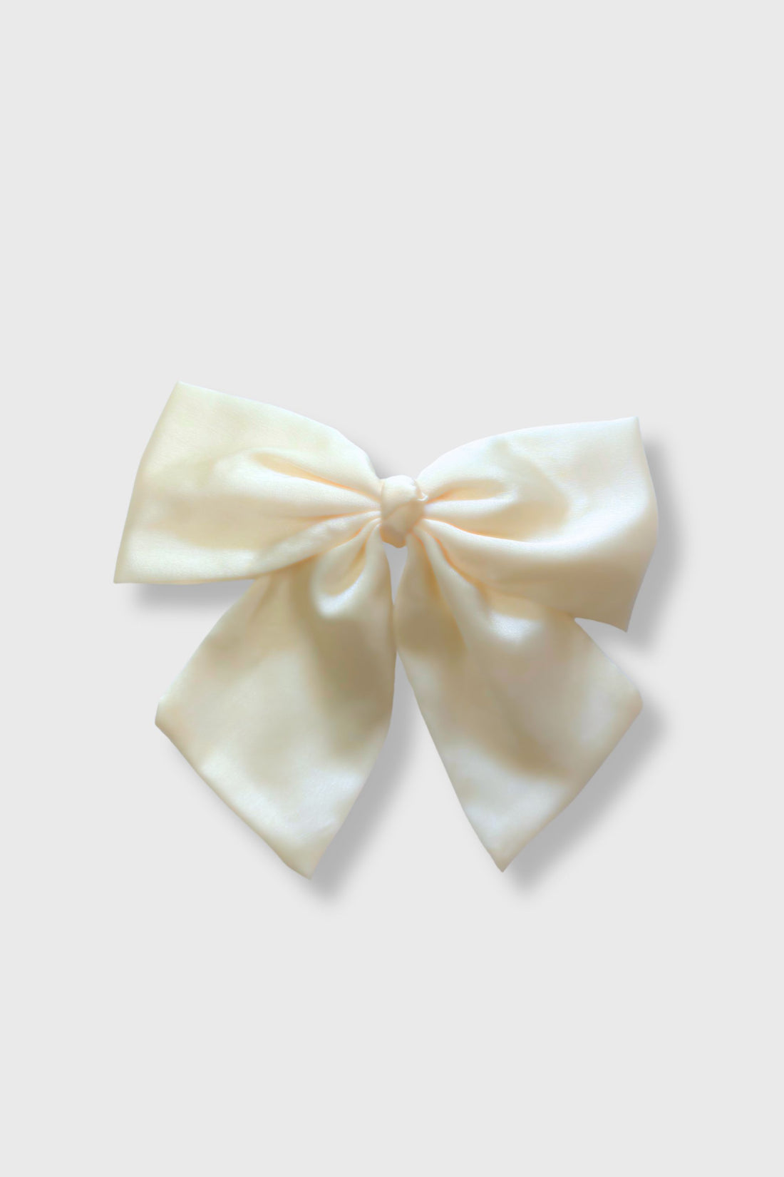 Clip-in Bow - Cream