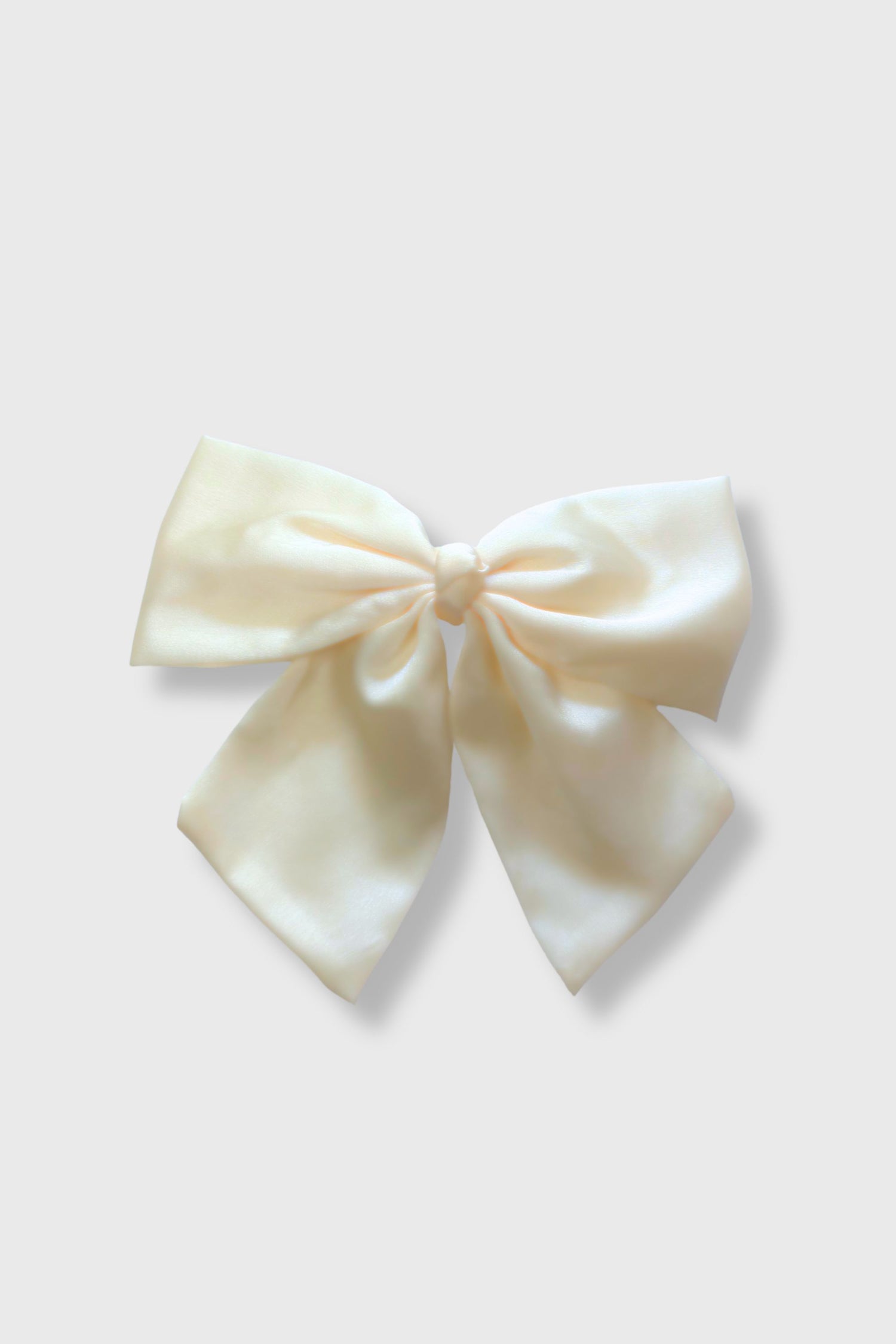 Clip-in Bow - Cream