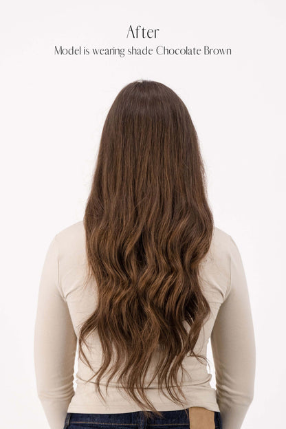 Chocolate Brown Clip-in Hair Extensions
