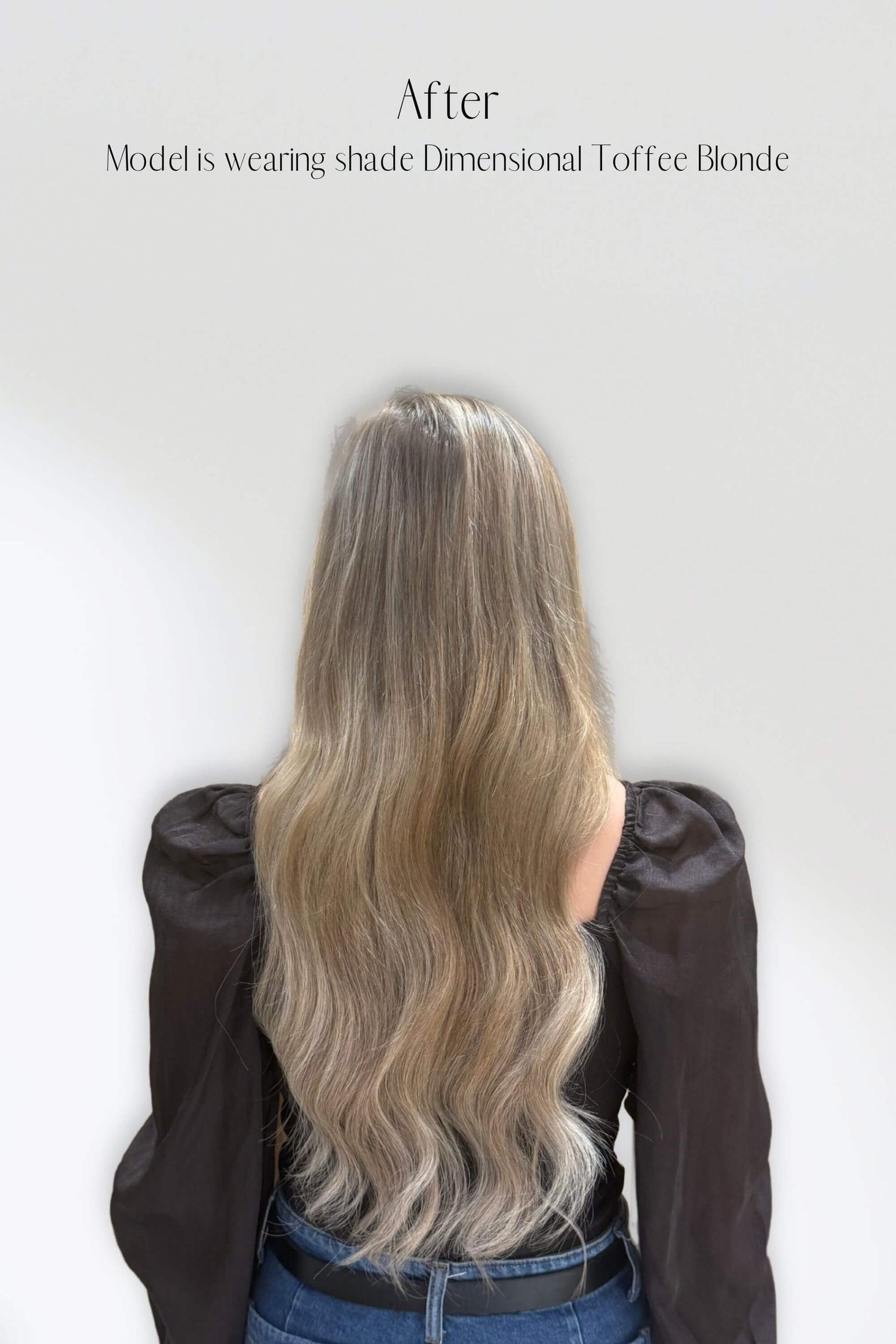 Dimensional Toffee Blonde Clip-In Hair Extensions