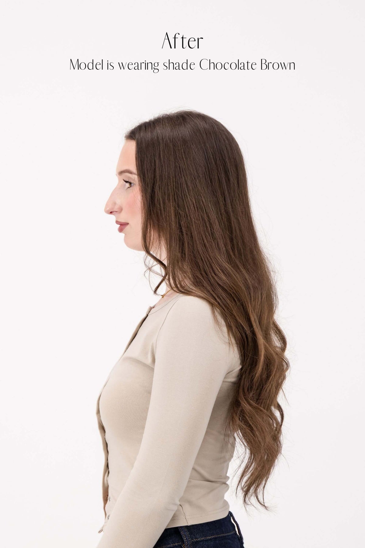Chocolate Brown Clip-in Hair Extensions
