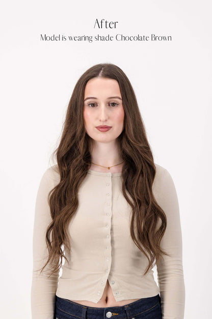 Chocolate Brown Clip-in Hair Extensions