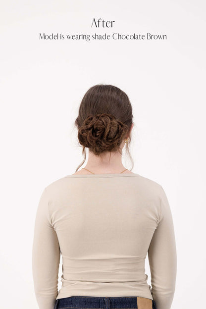 Chocolate Brown Hair Scrunchie