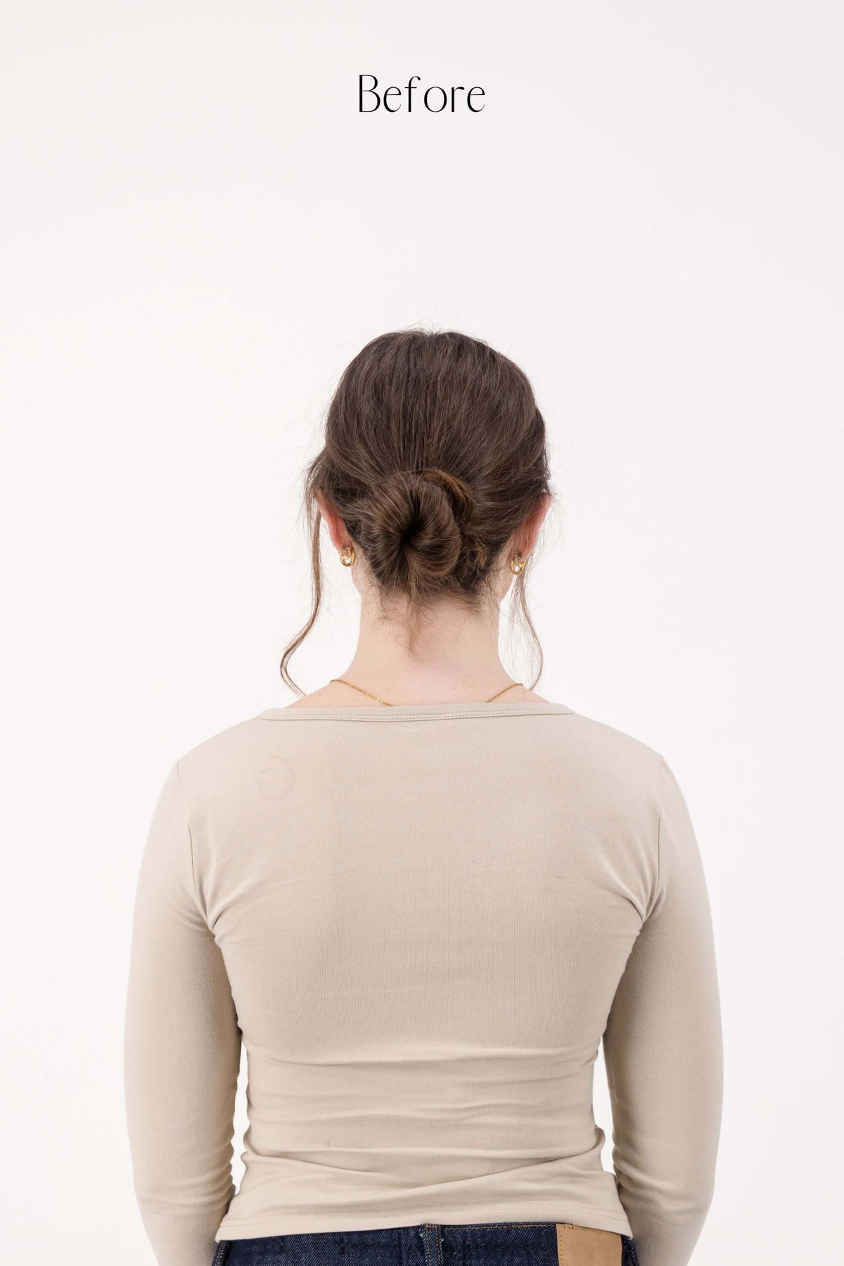 Chocolate Brown Hair Scrunchie