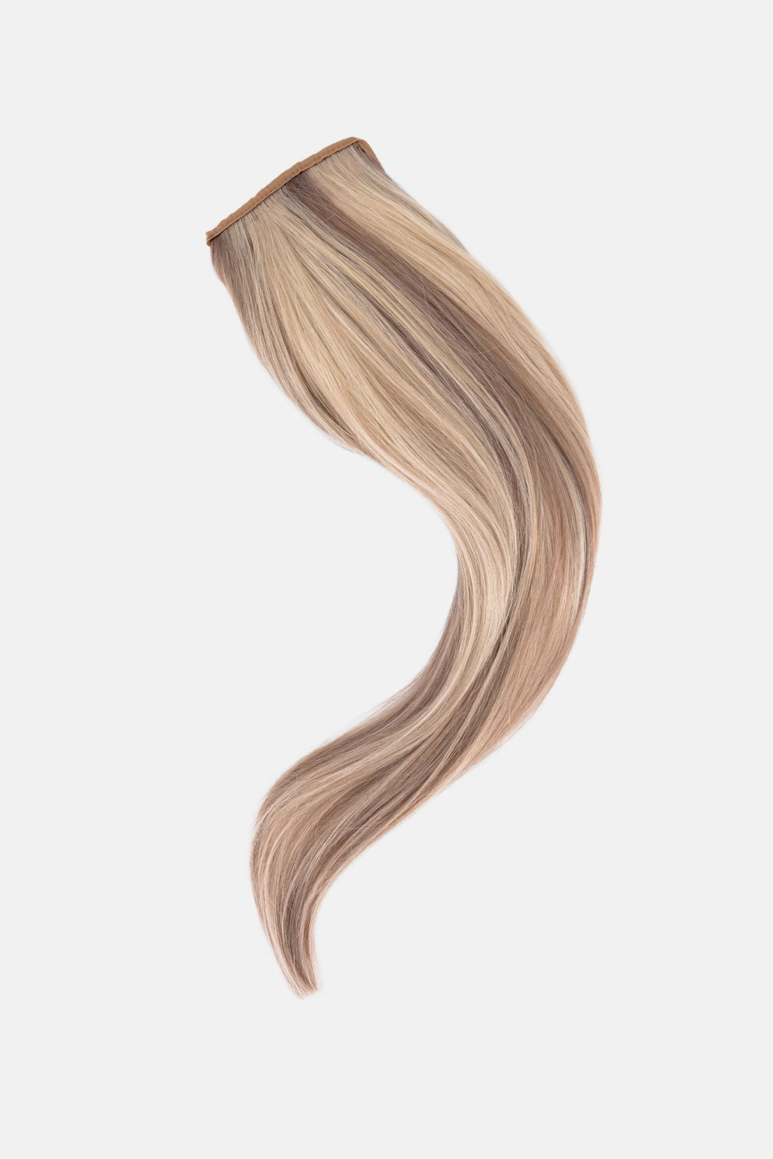 Highlighted Cool Blonde 20inch Clip in Ponytail