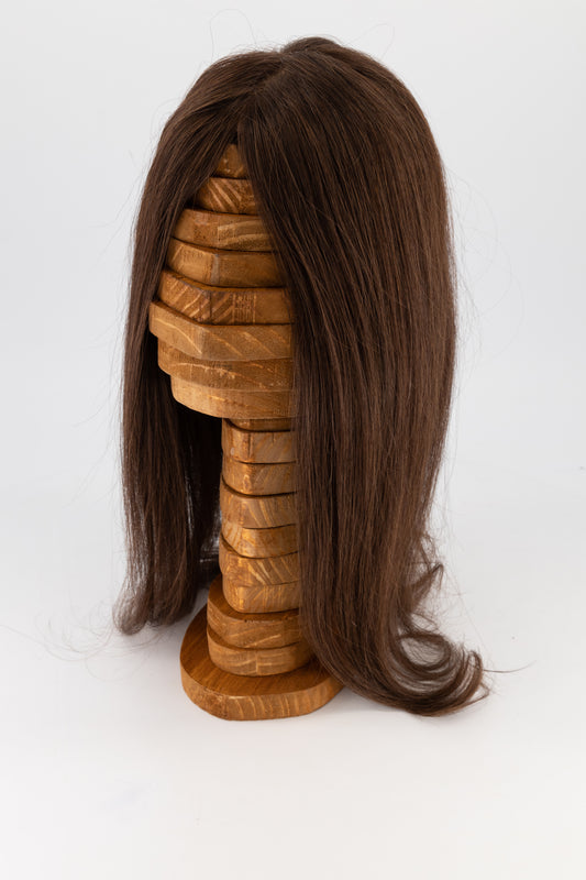 Dark Brown Crown Topper