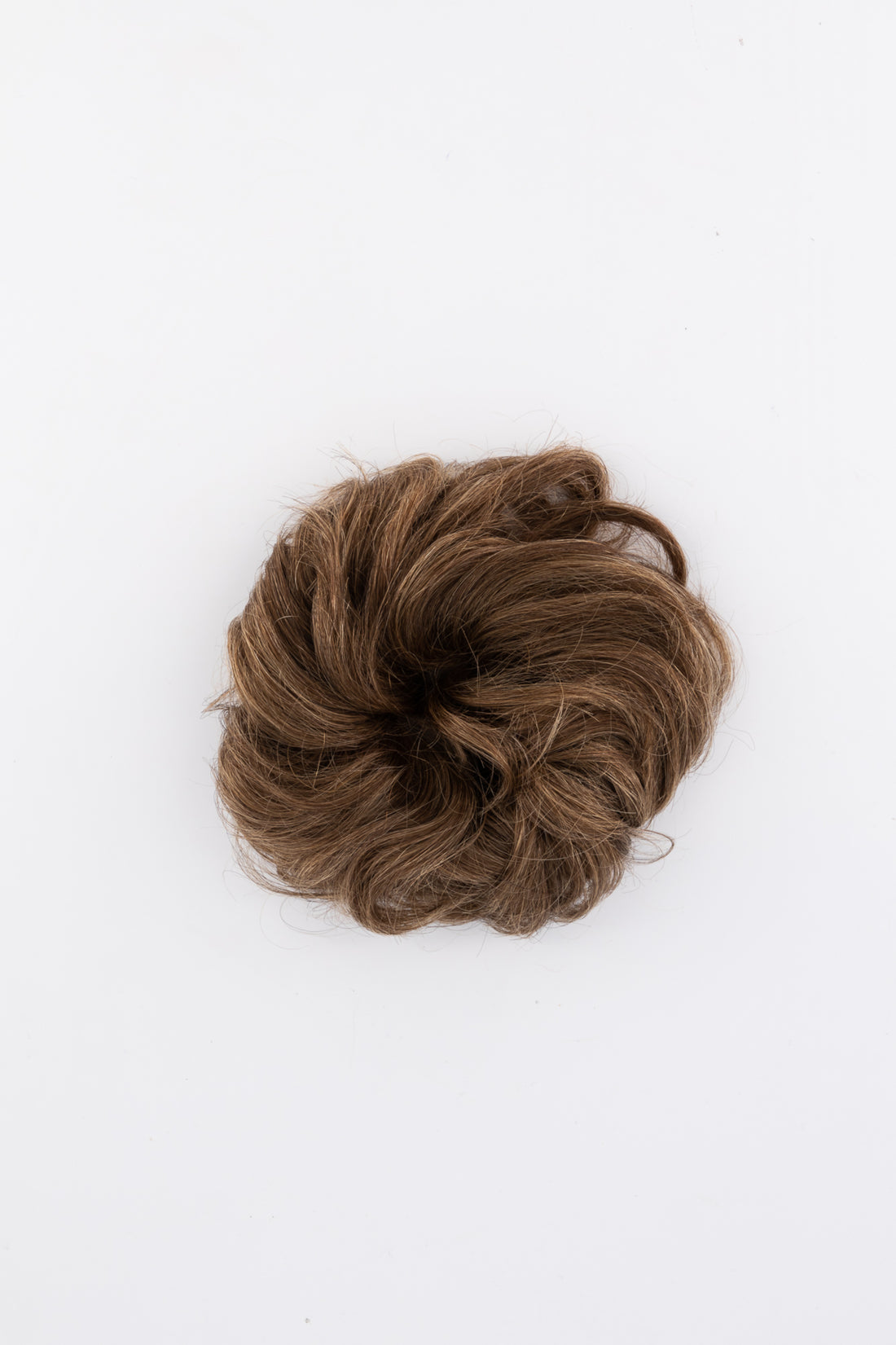 Frontrow hair scrunchie in highlighted mouse brown
