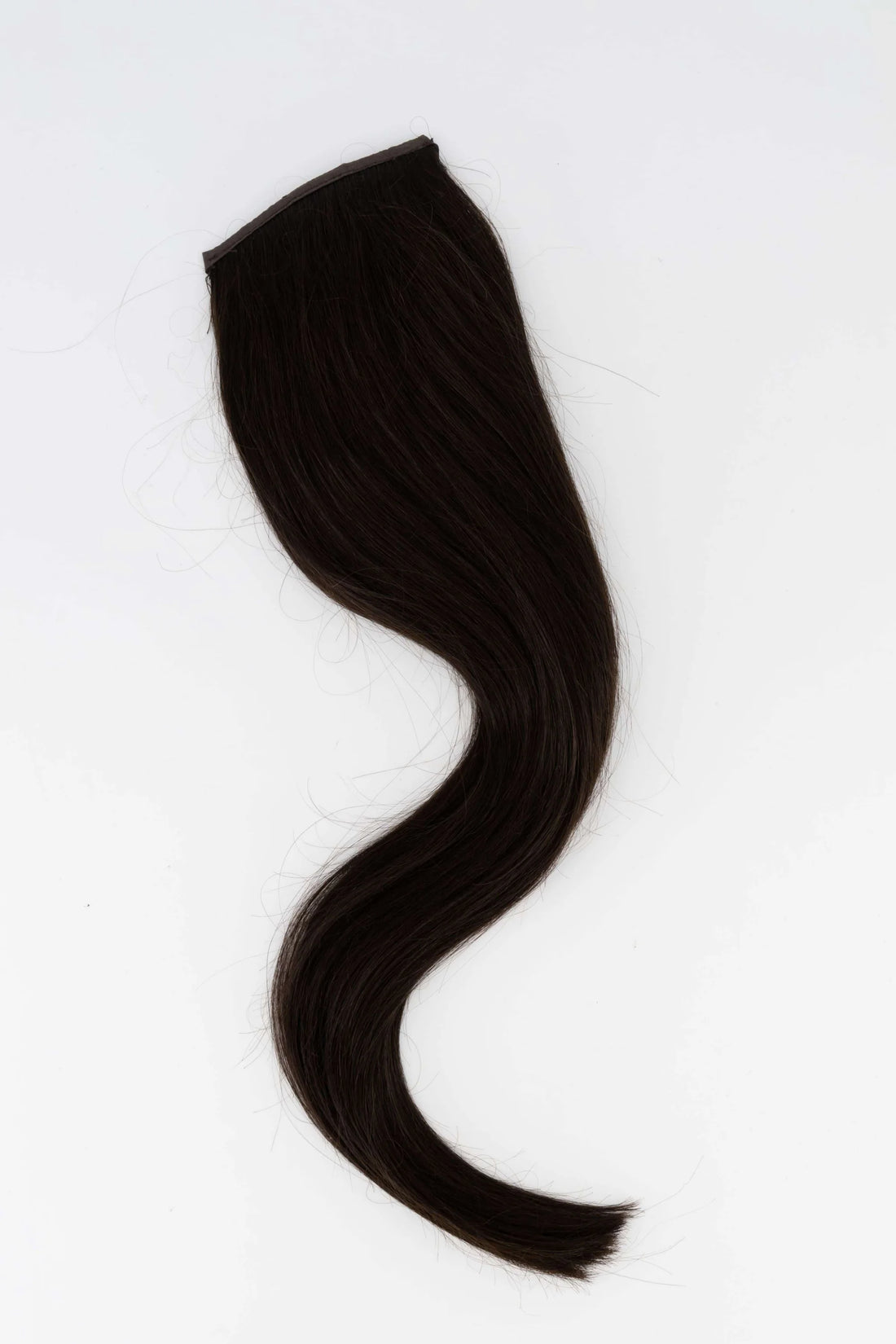 Brown Black 20inch Clip in Ponytail Ponytail
