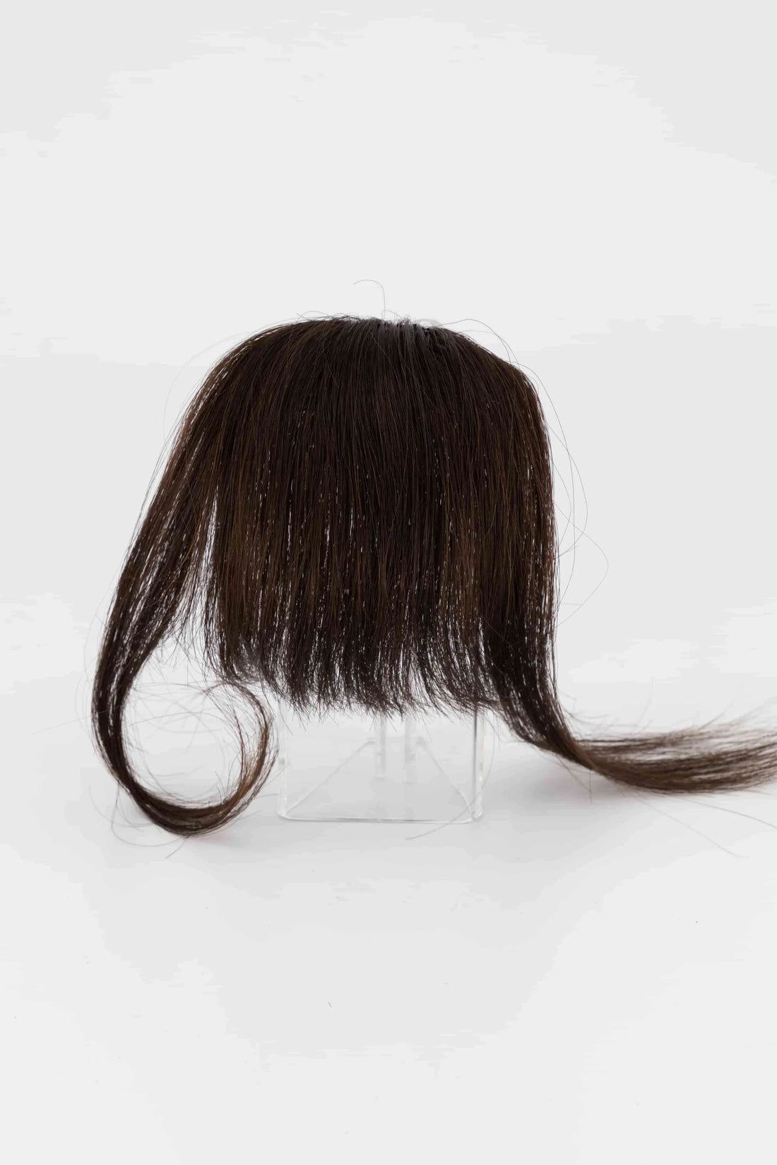 Brown Black Clip-in Bangs Bang