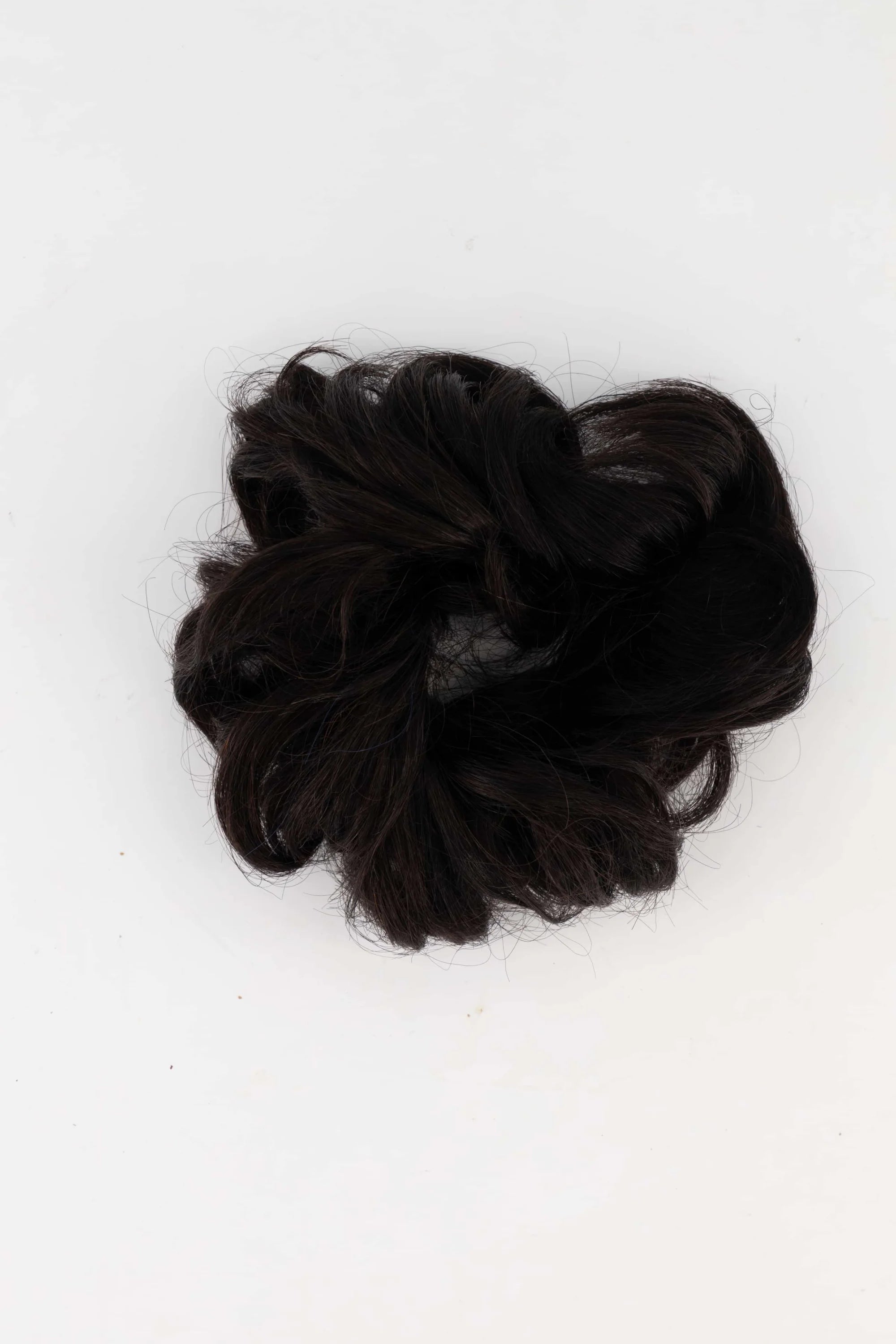 Brown Black Hair Scrunchie