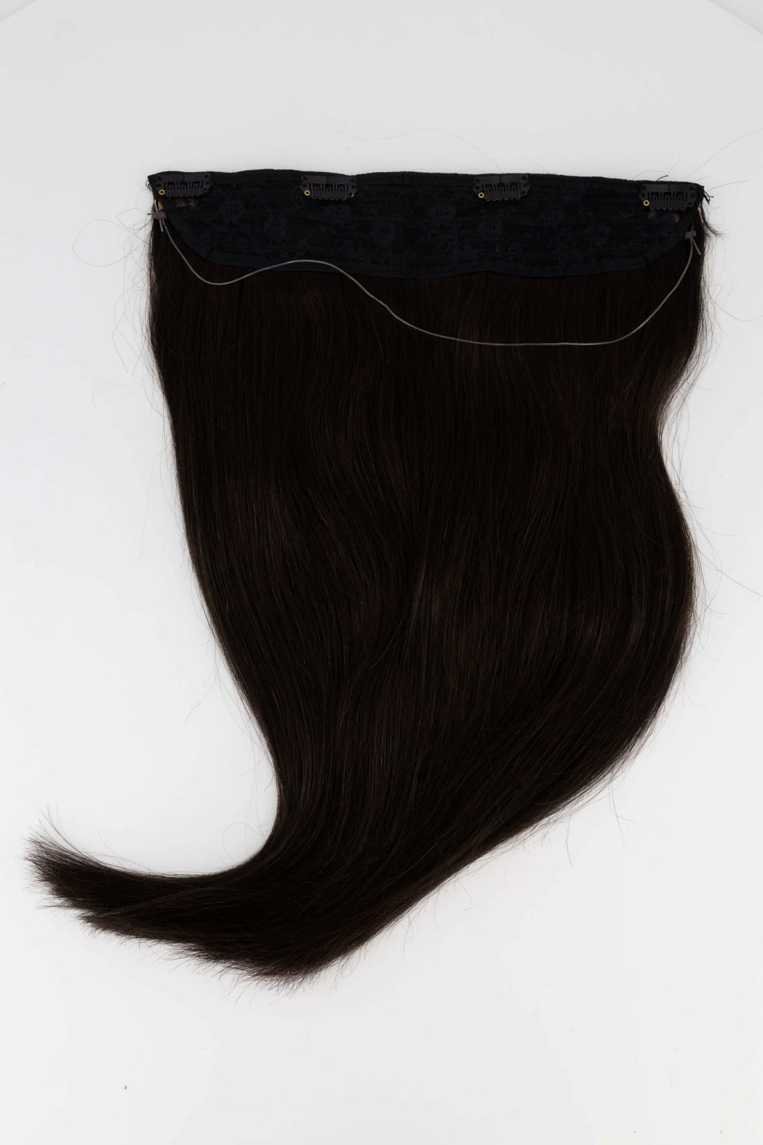 Brown Black Halo Hair Extensions Halo Hair Extensions