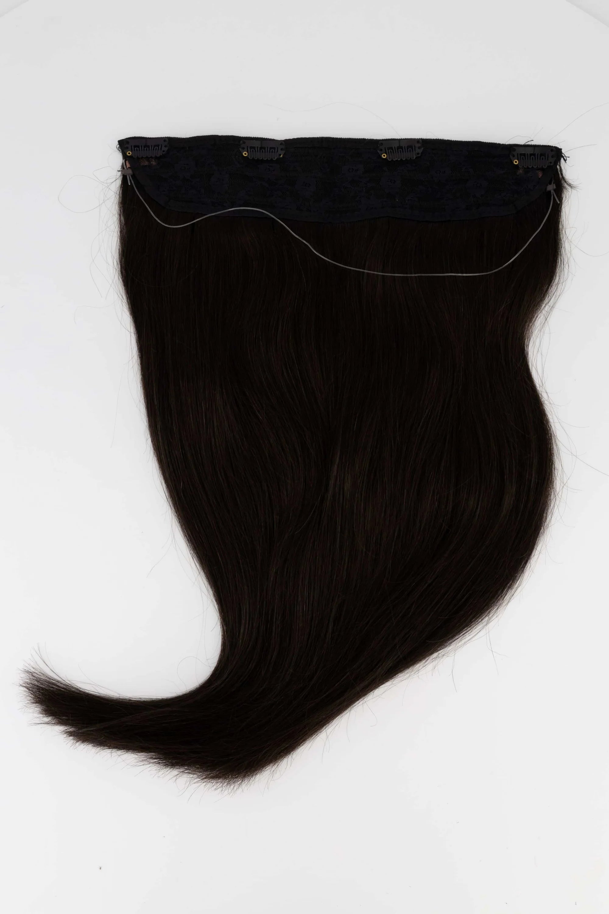 Brown Black Halo Hair Extensions Halo Hair Extensions