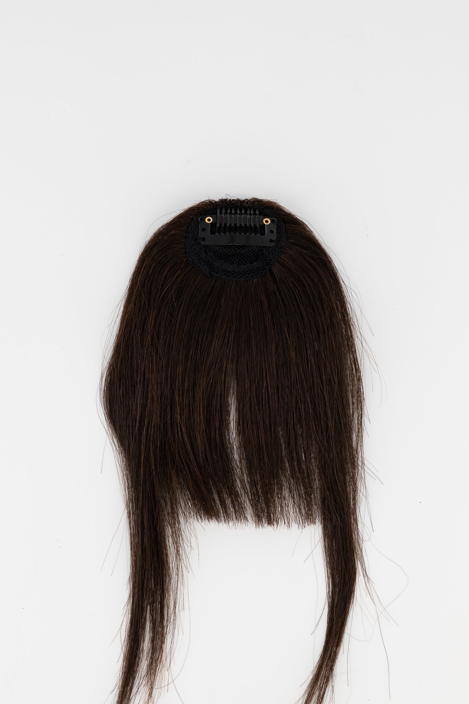 Frontrow clip-in bangs in brown black