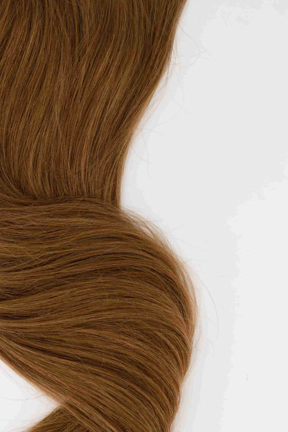 Chestnut Brown Clip-in Hair Extensions 160g Set Double-drawn Clip-in extensions