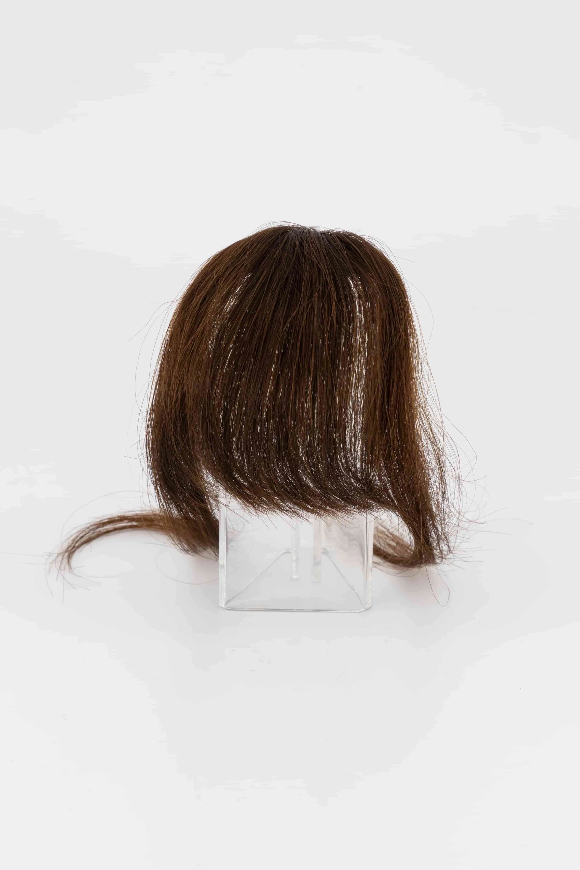 Dark Brown Clip-in Bangs Bang