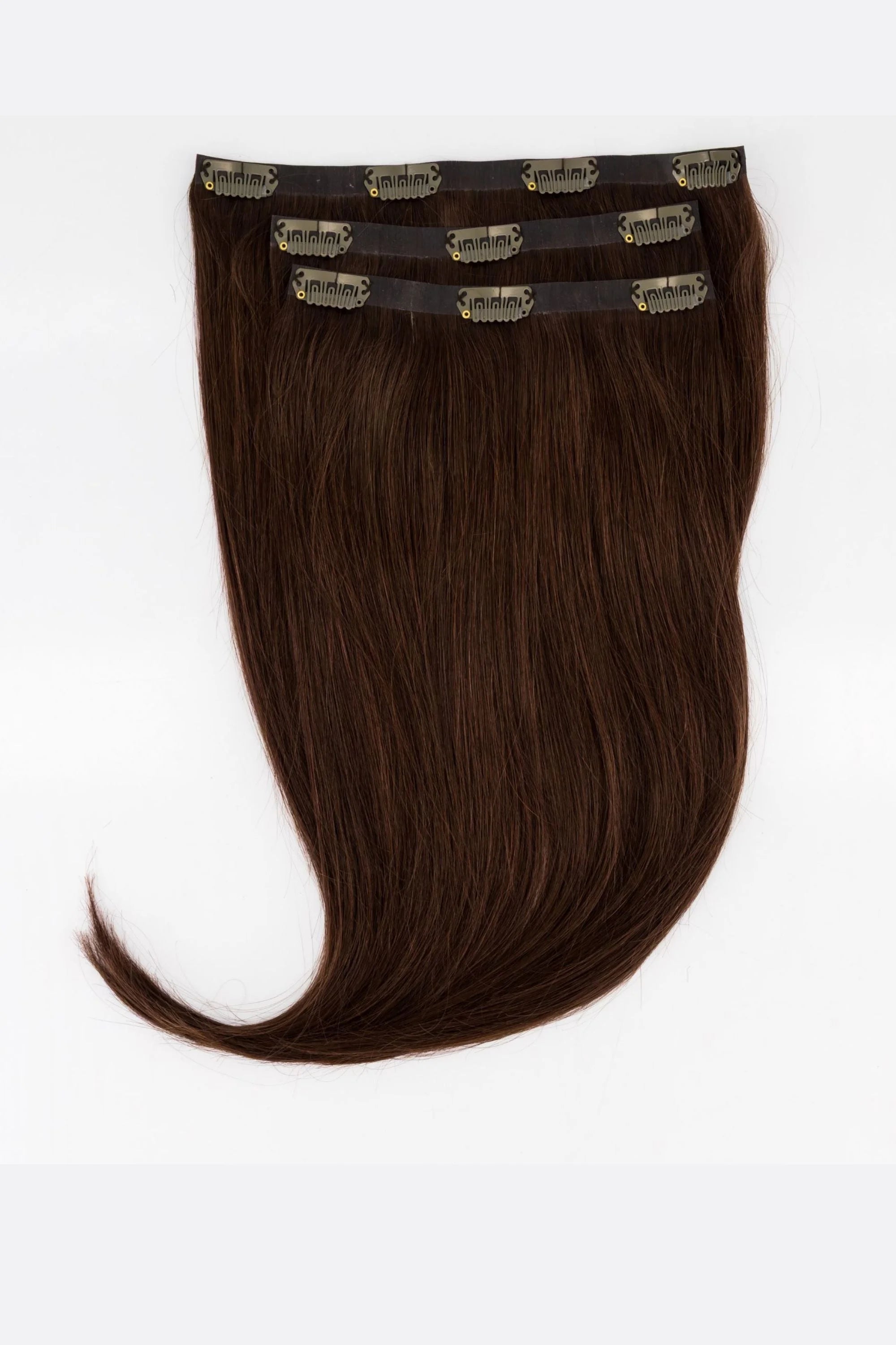 Dark Brown Volumizing Clip-in Hair Set 60g Set / 14’’ in length