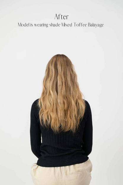 Dark Grey Volumizing Clip-in Hair Set 60g / 14’’ in length