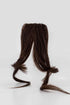 Dark Brown Clip-in Curtain Bangs