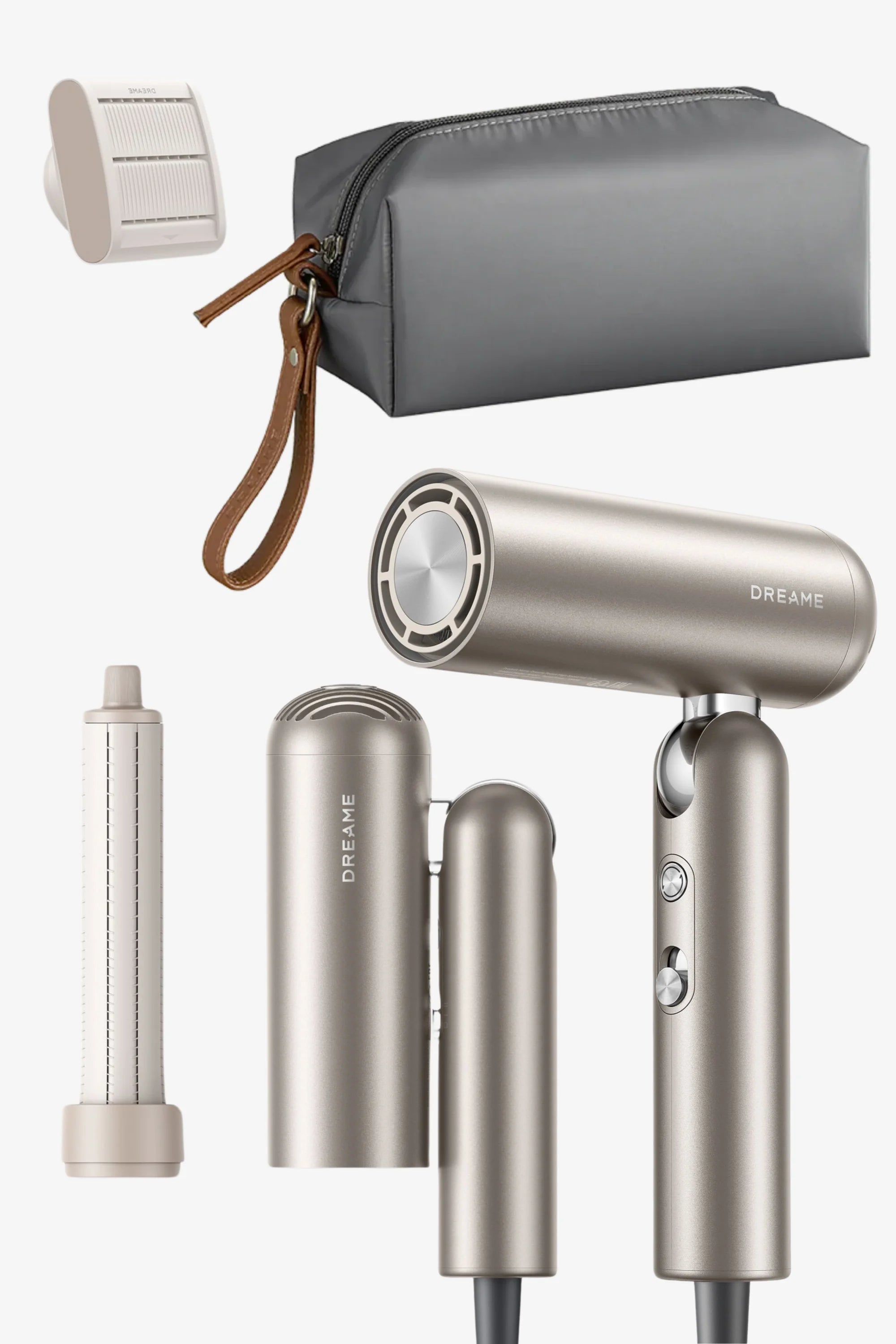 Dreame Pocket 3-in-1 Hair Dryer Gold