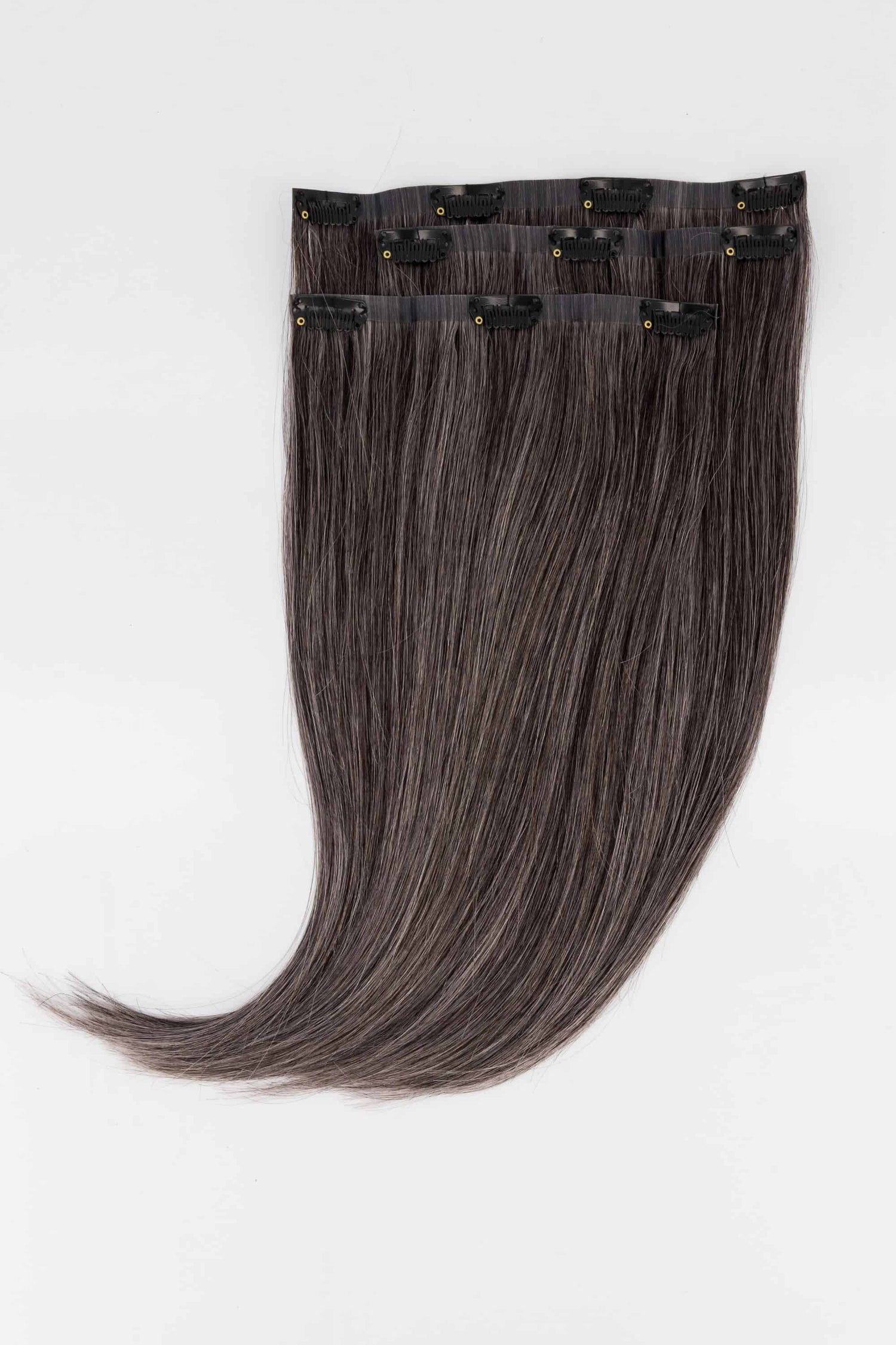 Dark Grey Volumizing Clip-in Hair Set