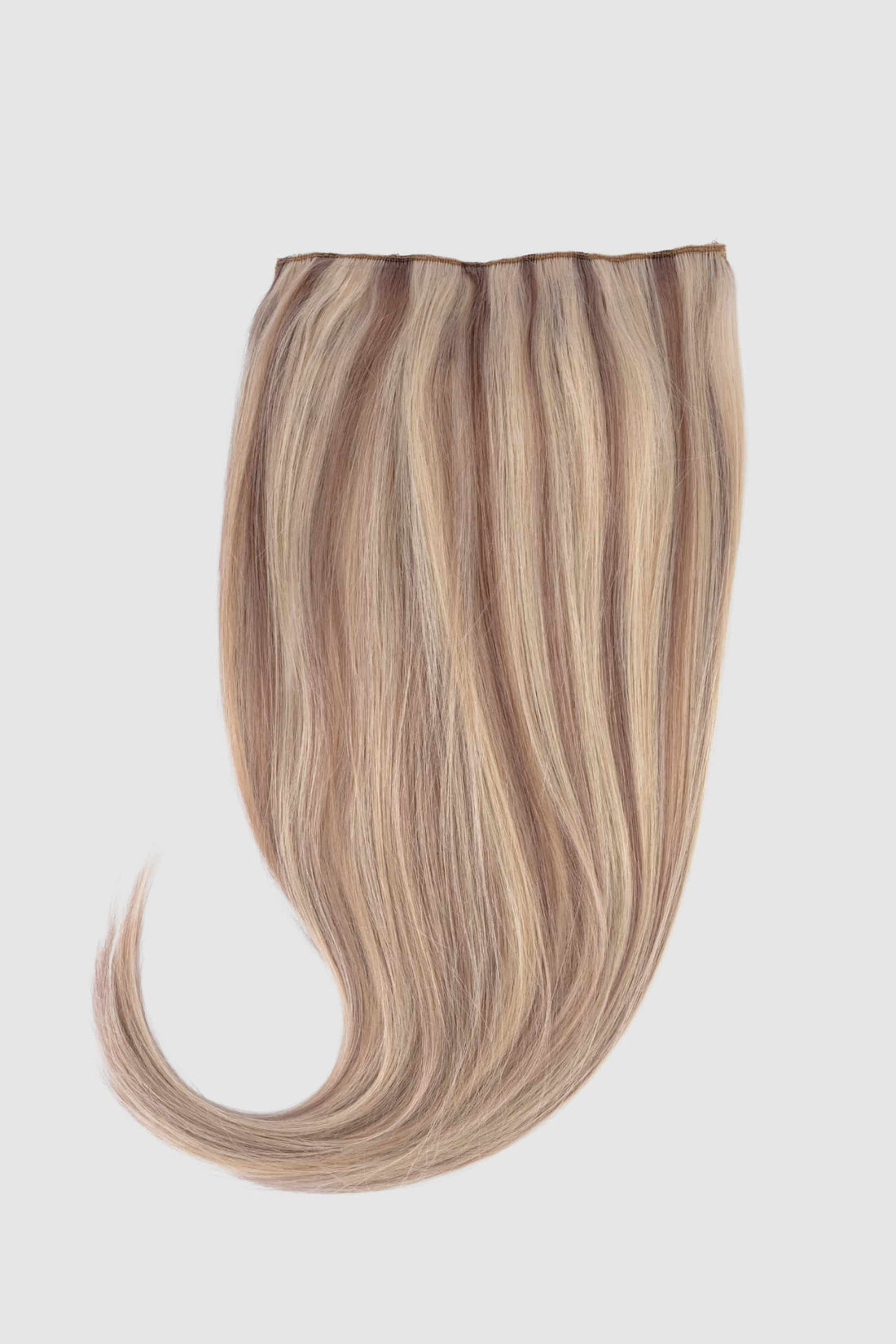 Highlighted Cool Blonde Clip-in Hair Extensions