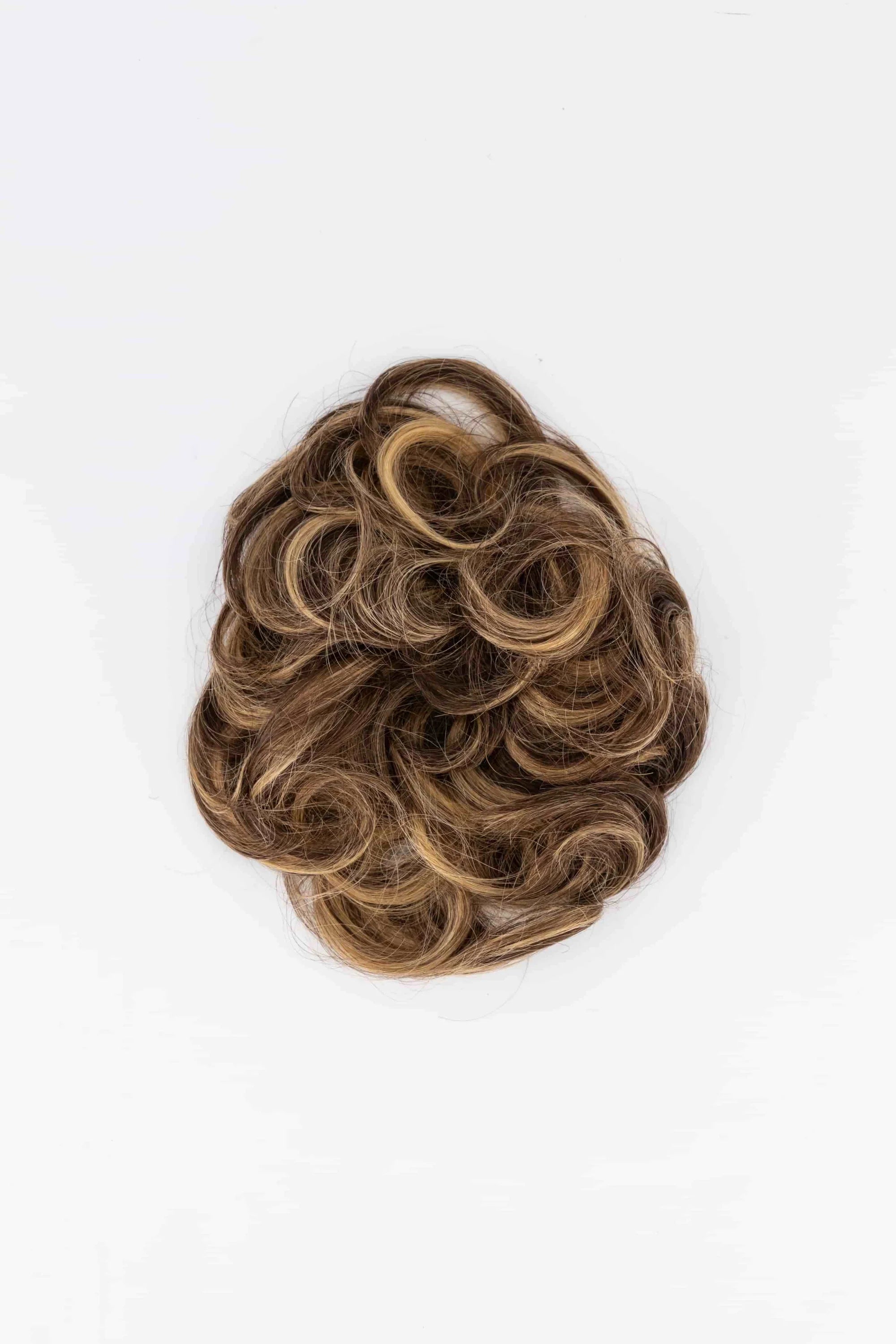 Highlighted Brown Hair Scrunchie